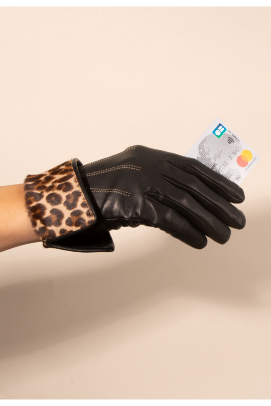 Gants Fanny Calf Femme Doublés Cachemire