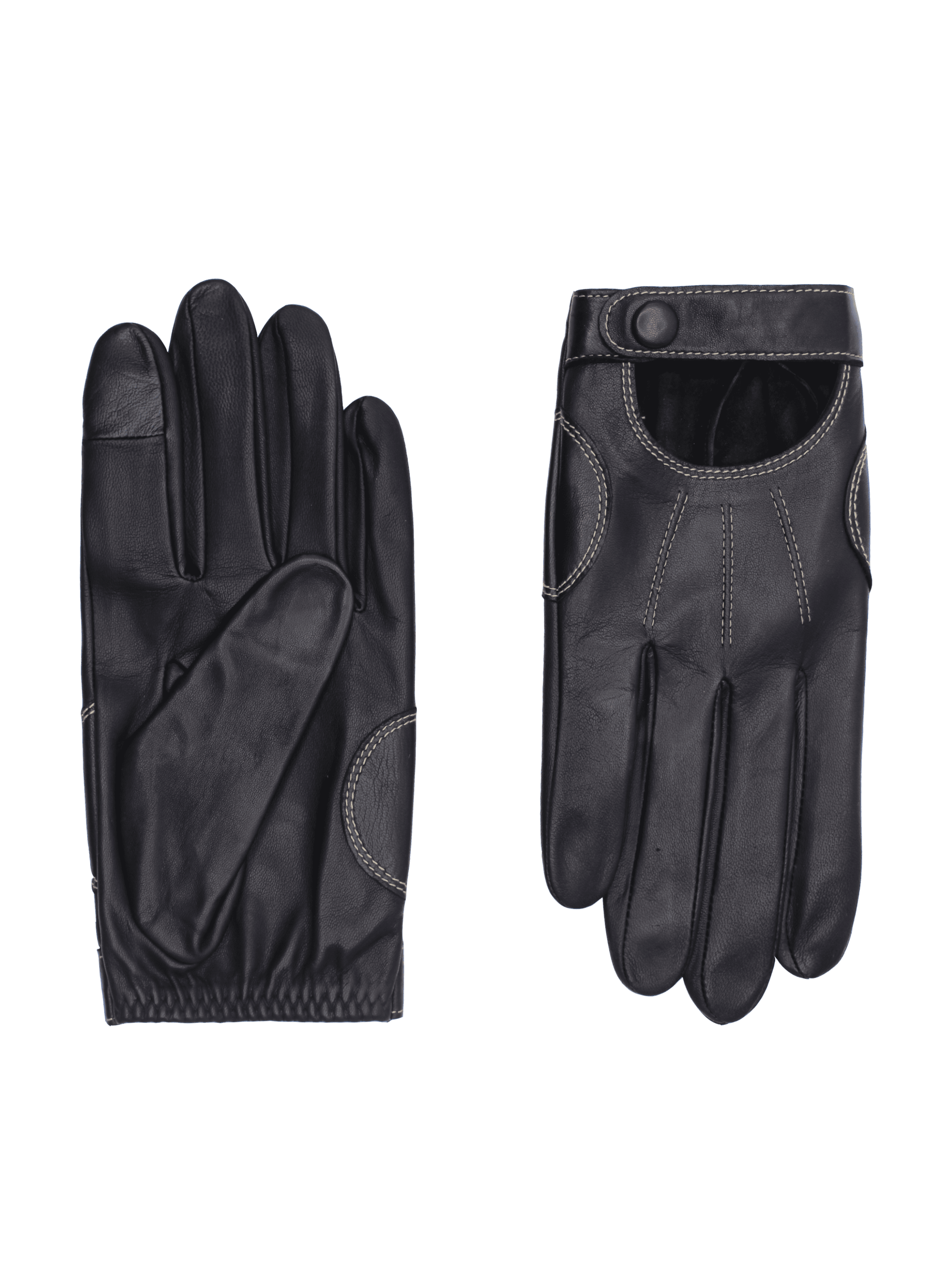 Liam Mobility Men's Leather Unlined Gloves