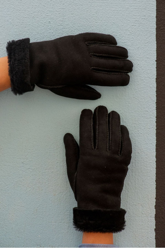 Gants Denise Femme Cuir Double Face