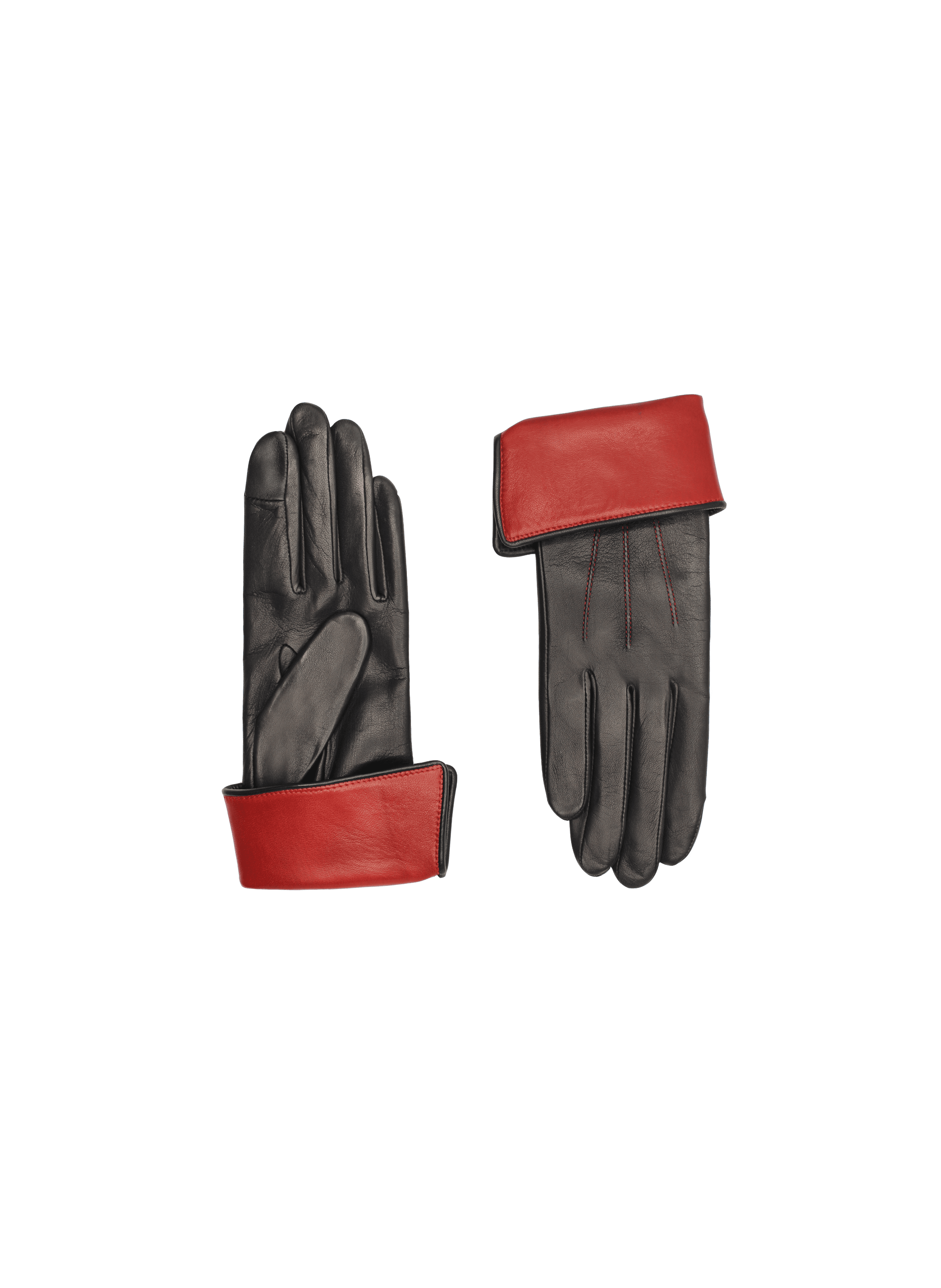 Gants Fanny Femme Cuir Doublés Soie