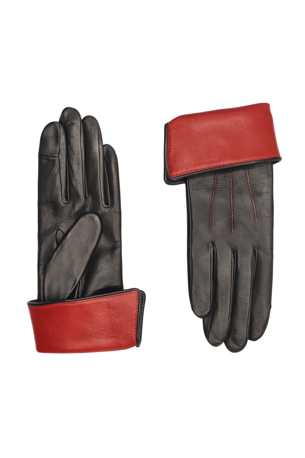 Gants Fanny Femme Cuir Doublés Soie