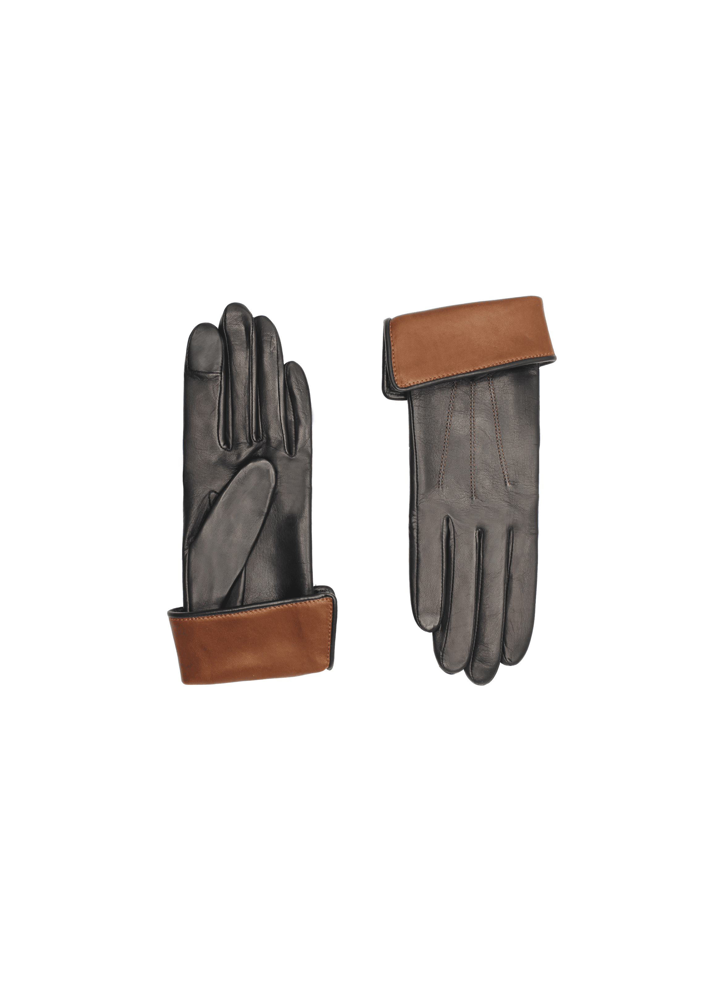 Gants Fanny Femme Cuir Doublés Soie