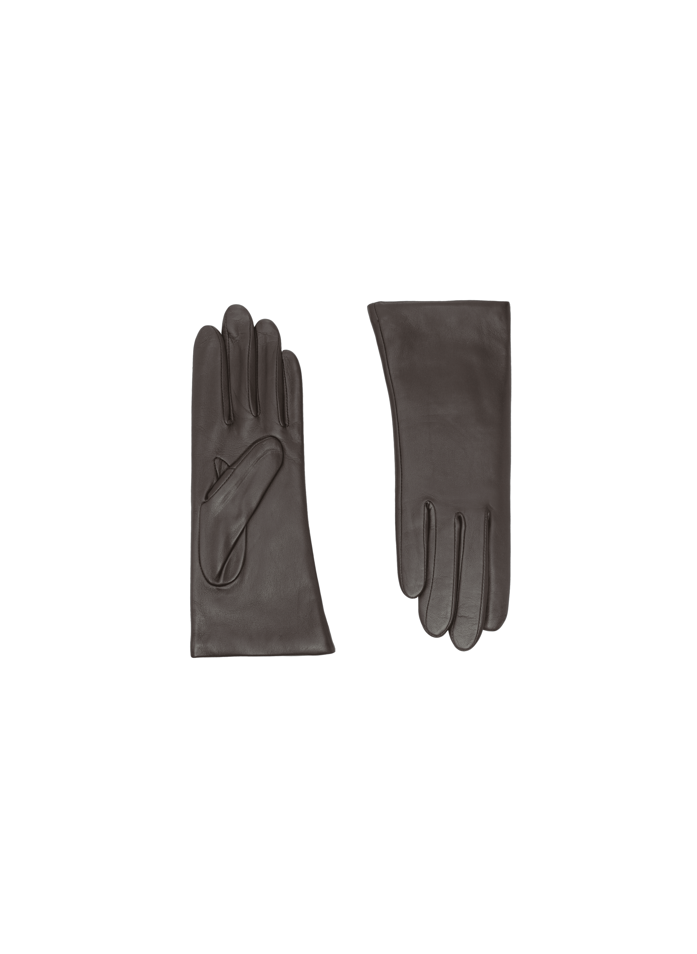Inès Women's Leather Gloves Lined with Cashmere