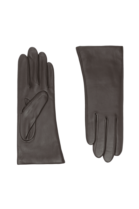 Inès Women's Leather Gloves Lined with Cashmere