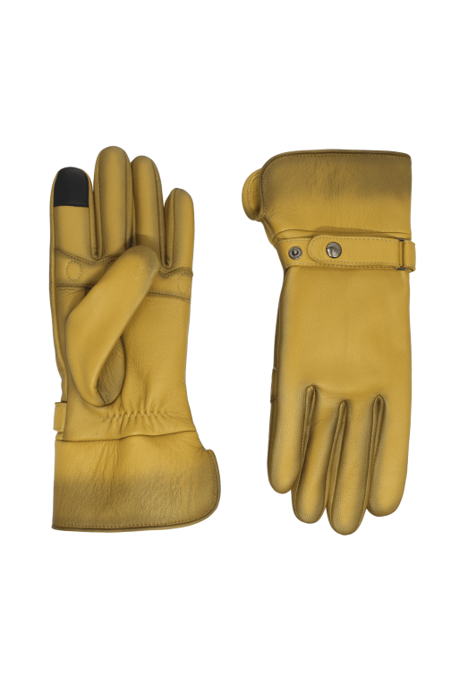 Gants Hooper Mobilité Homme Cuir Doublés Alpaga