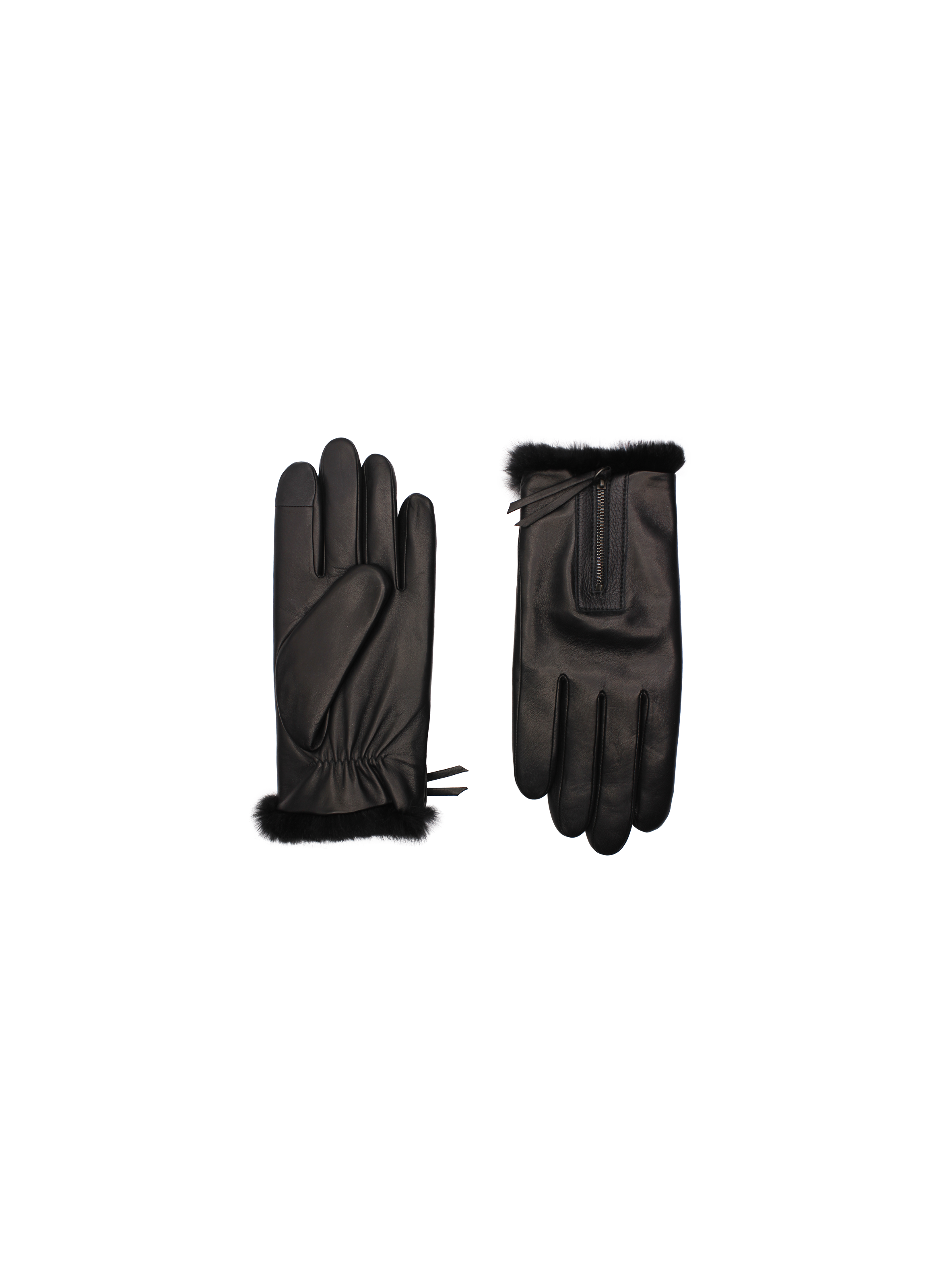 Gants Marin Homme Doublés Lapin & Soie