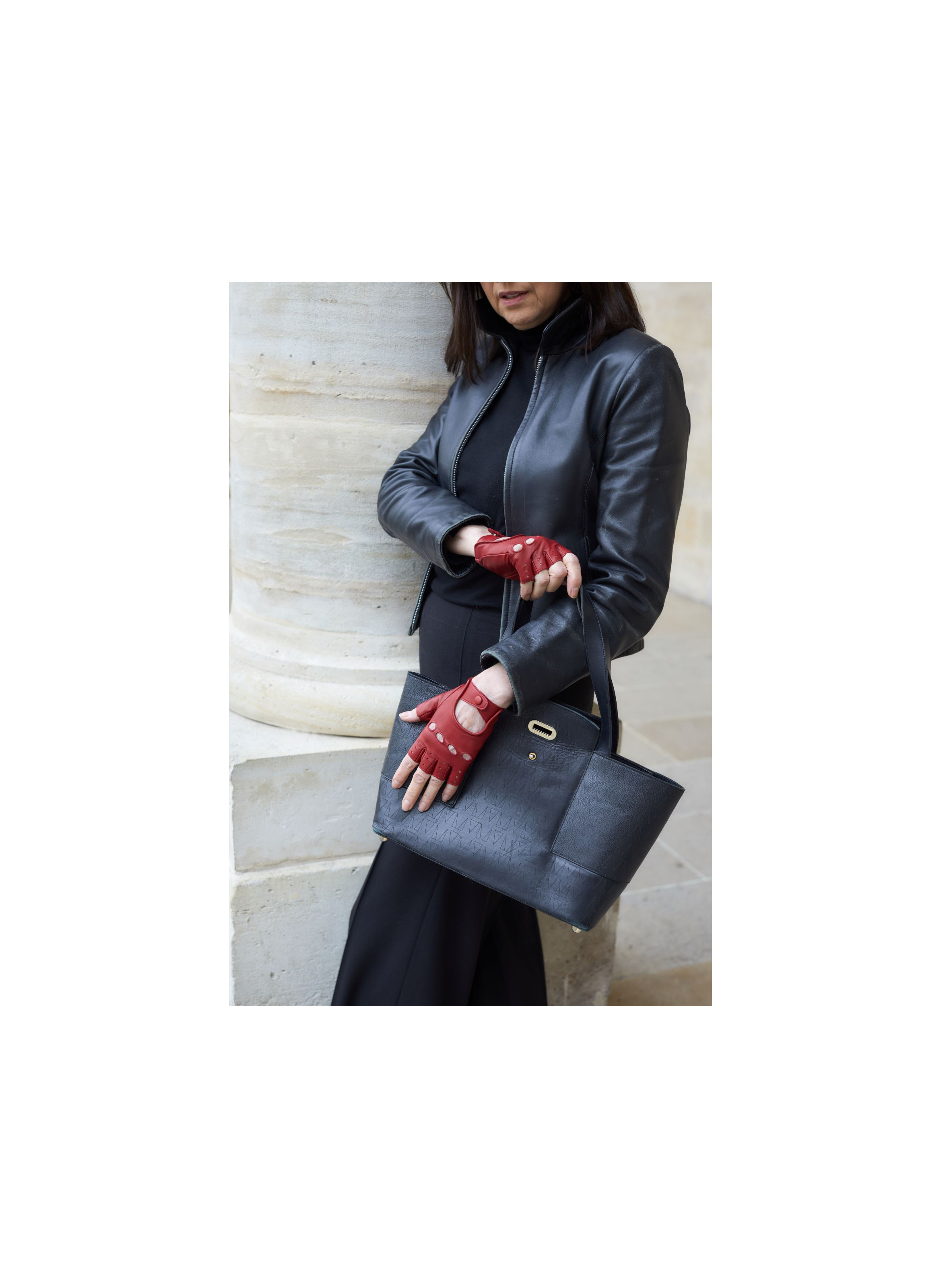Faye Women's Unlined Leather Mittens