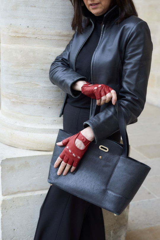 Mitaines Faye Femme Cuir Non Doublés
