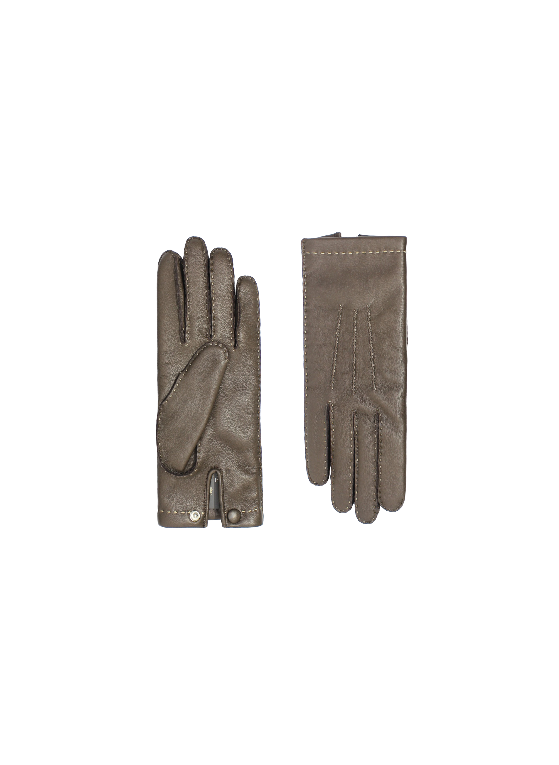 Aude Women's Leather Gloves Lined with Cashmere