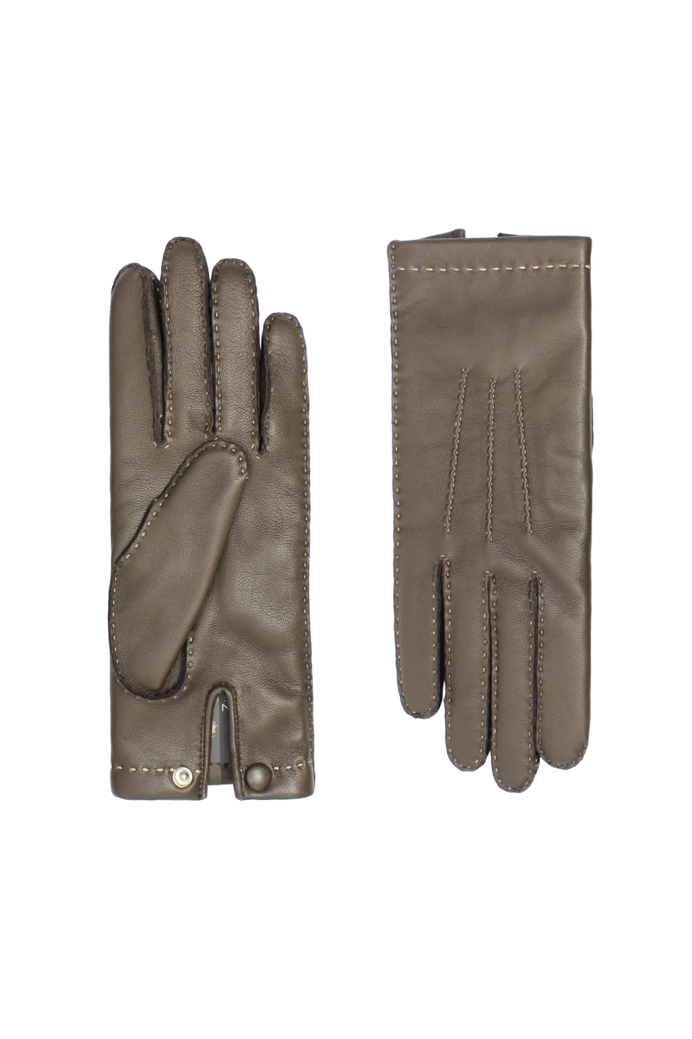 Gants Aude Femme Cuir Doublés Cachemire