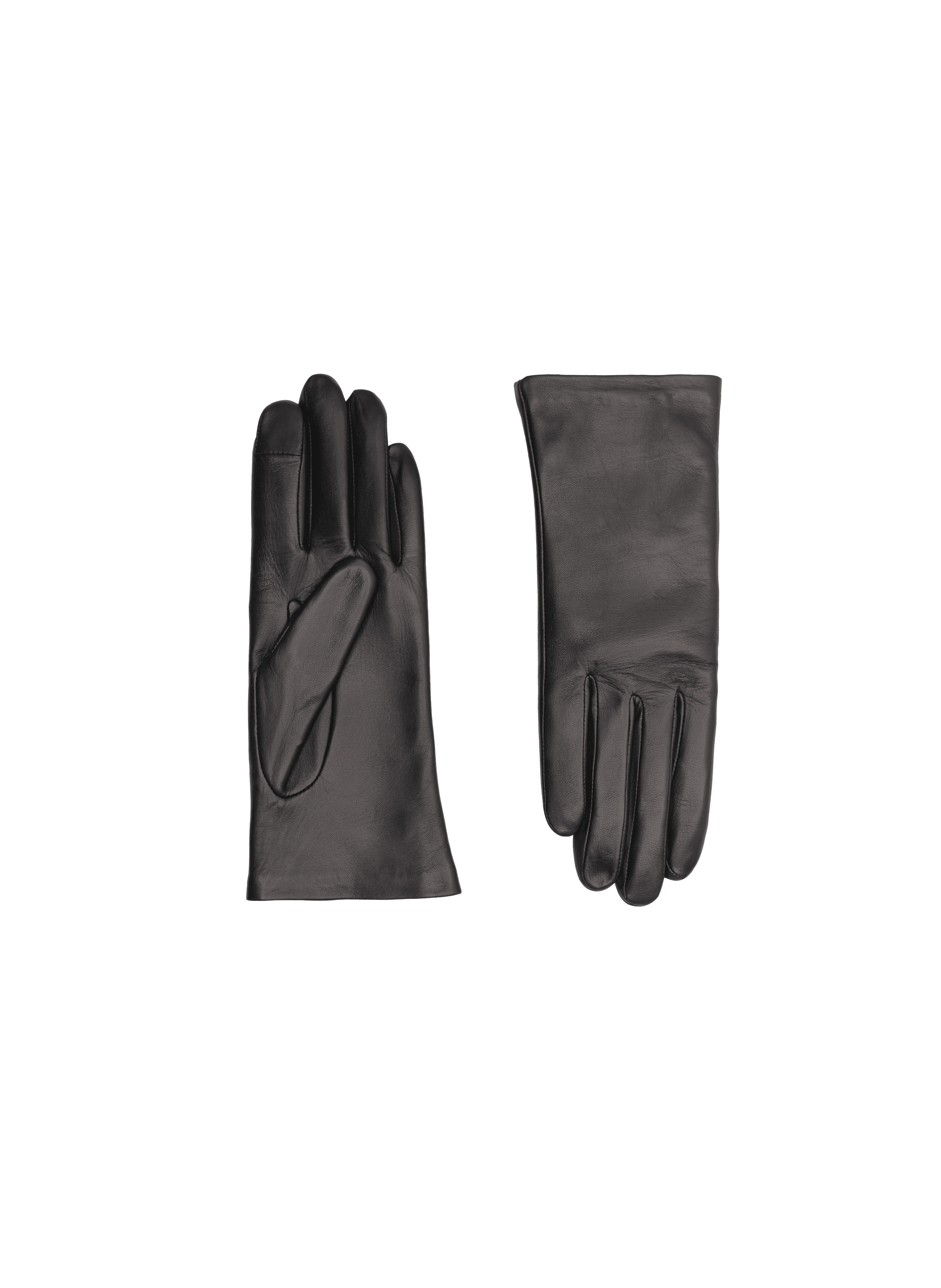 Gants Inès Femme Cuir Doublés Cachemire