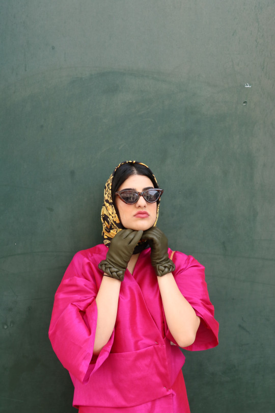 New Edith Women's Leather Gloves Lined with Cashmere