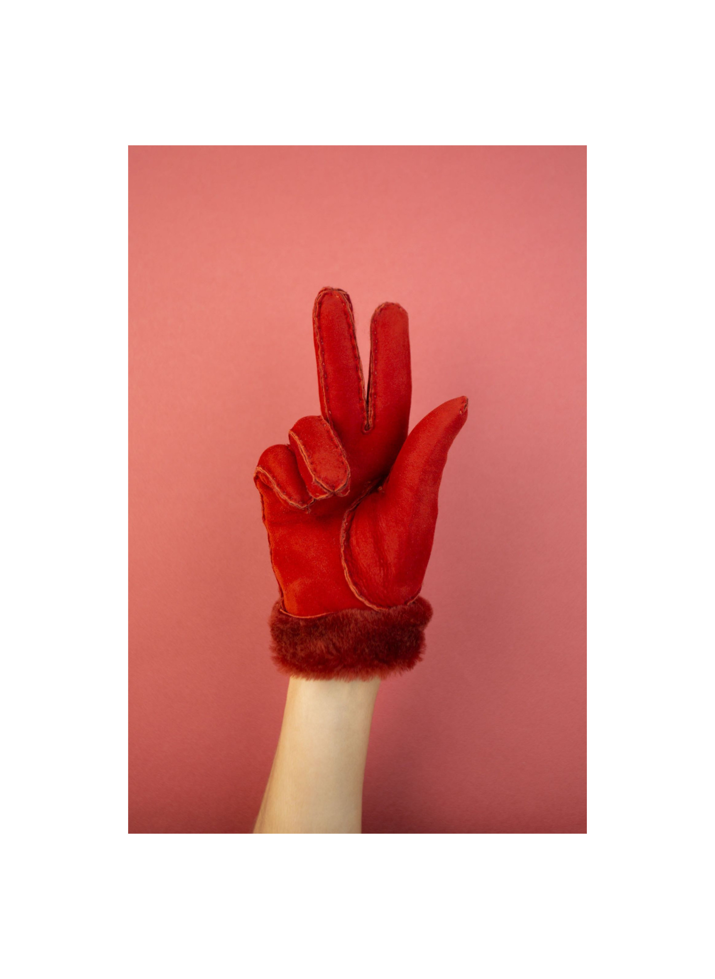 Gants Denise Femme Cuir Double Face