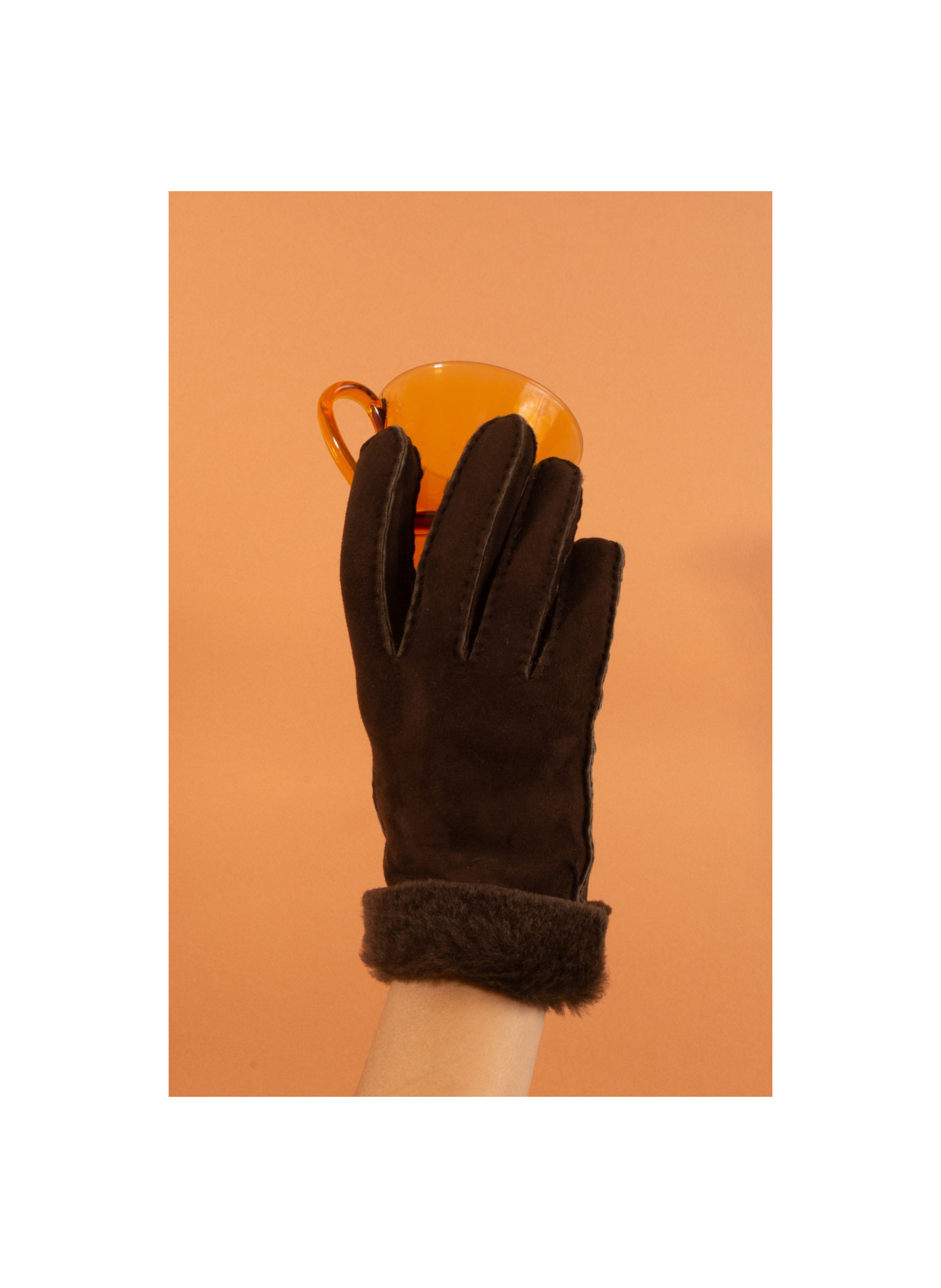 Gants Denise Femme Cuir Double Face