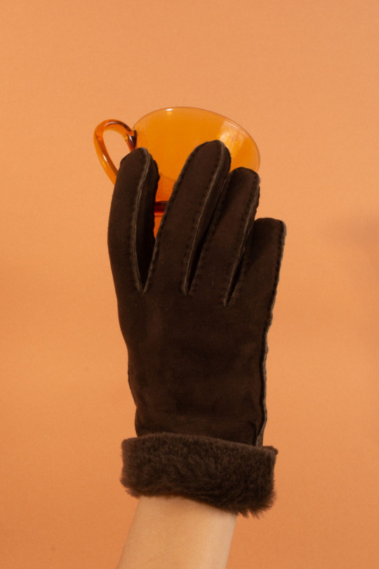 Gants Denise Femme Cuir Double Face