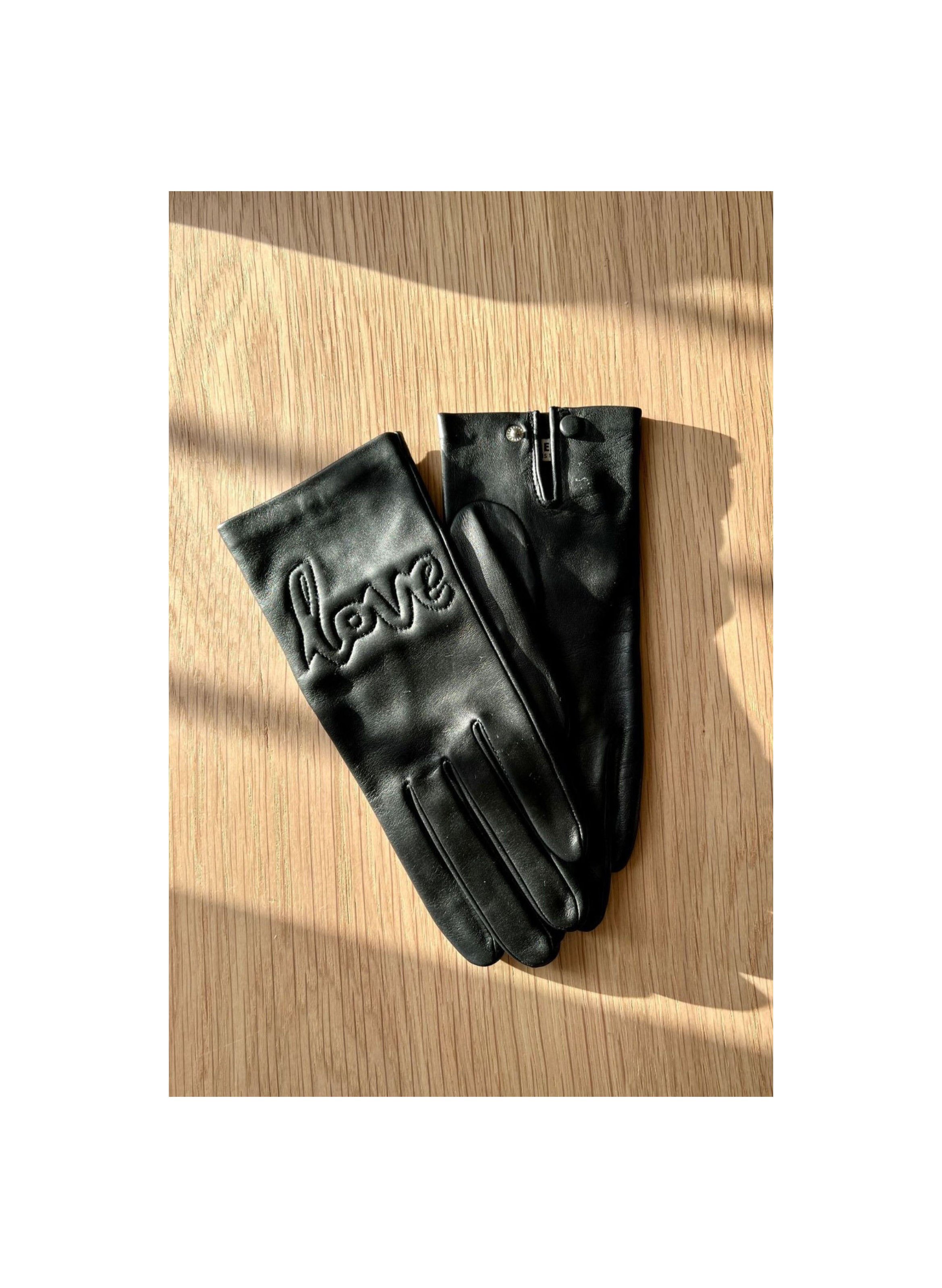 Gants Moor Femme Cuir Doublés Soie