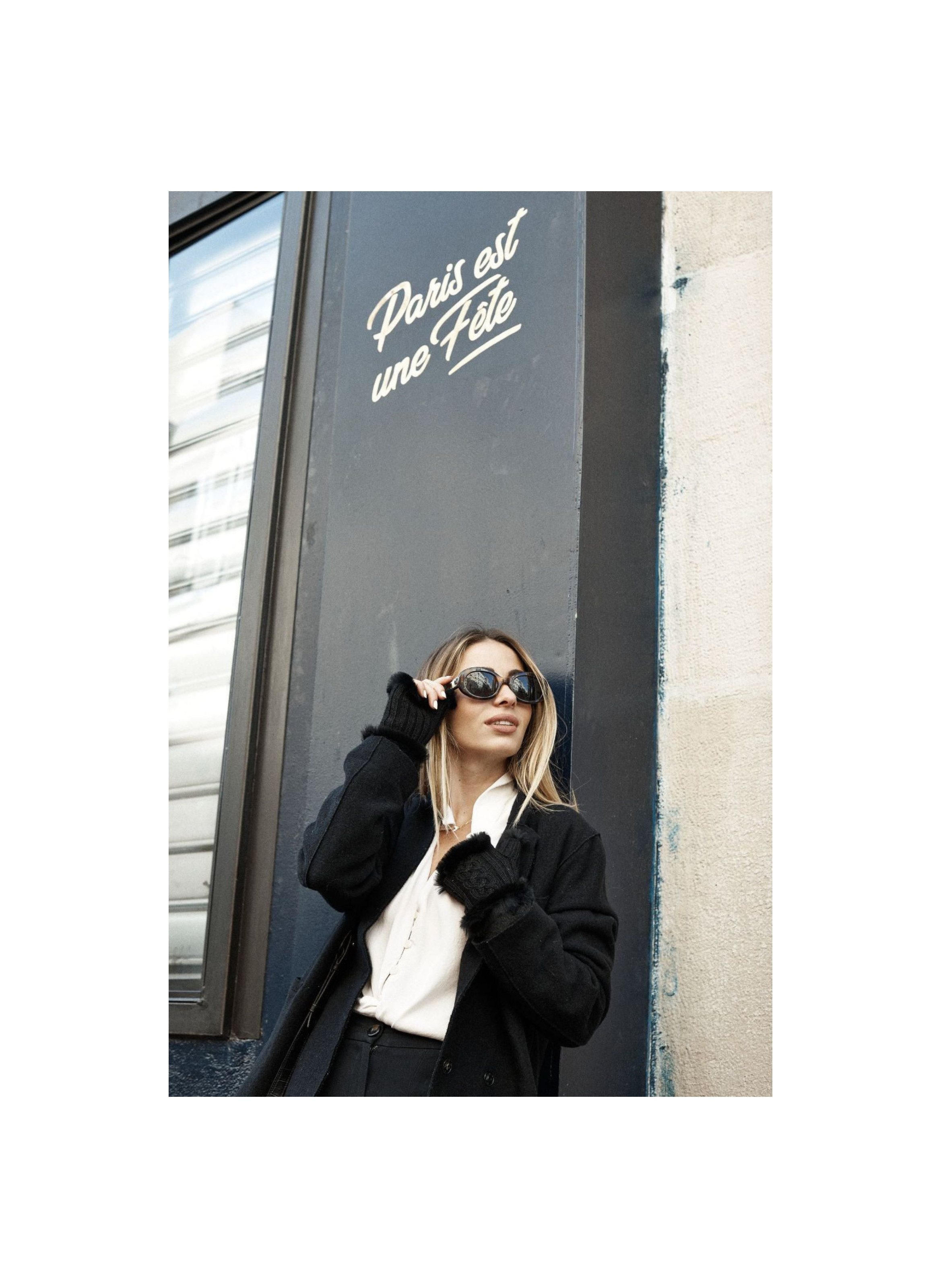 Mitaines Victoire Femme Laine Doublés Lapin