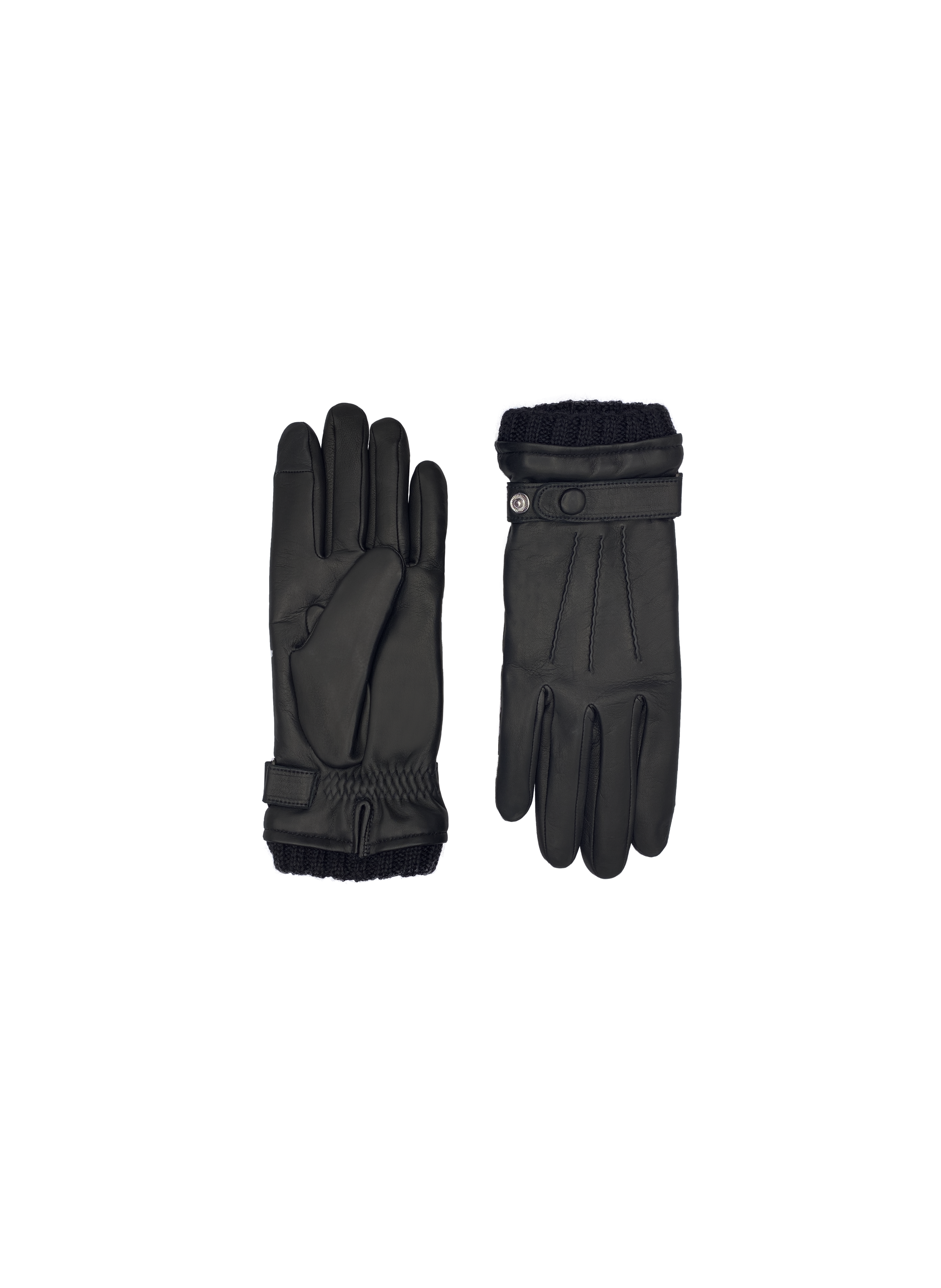 Gants Georges Homme Cuir Doublés Cachemire