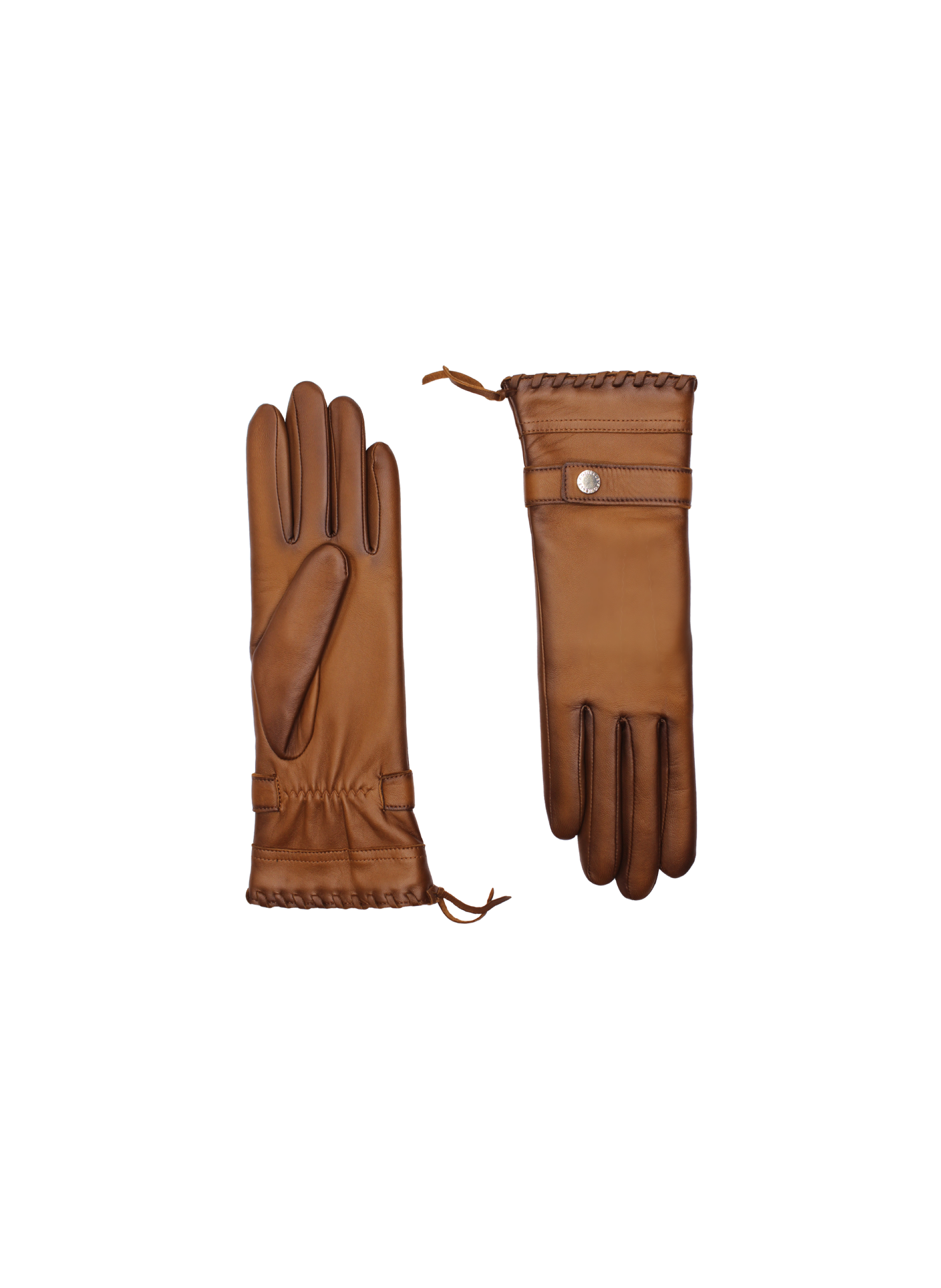 Gants Dallas Femme Cuir Doublés Alpaga