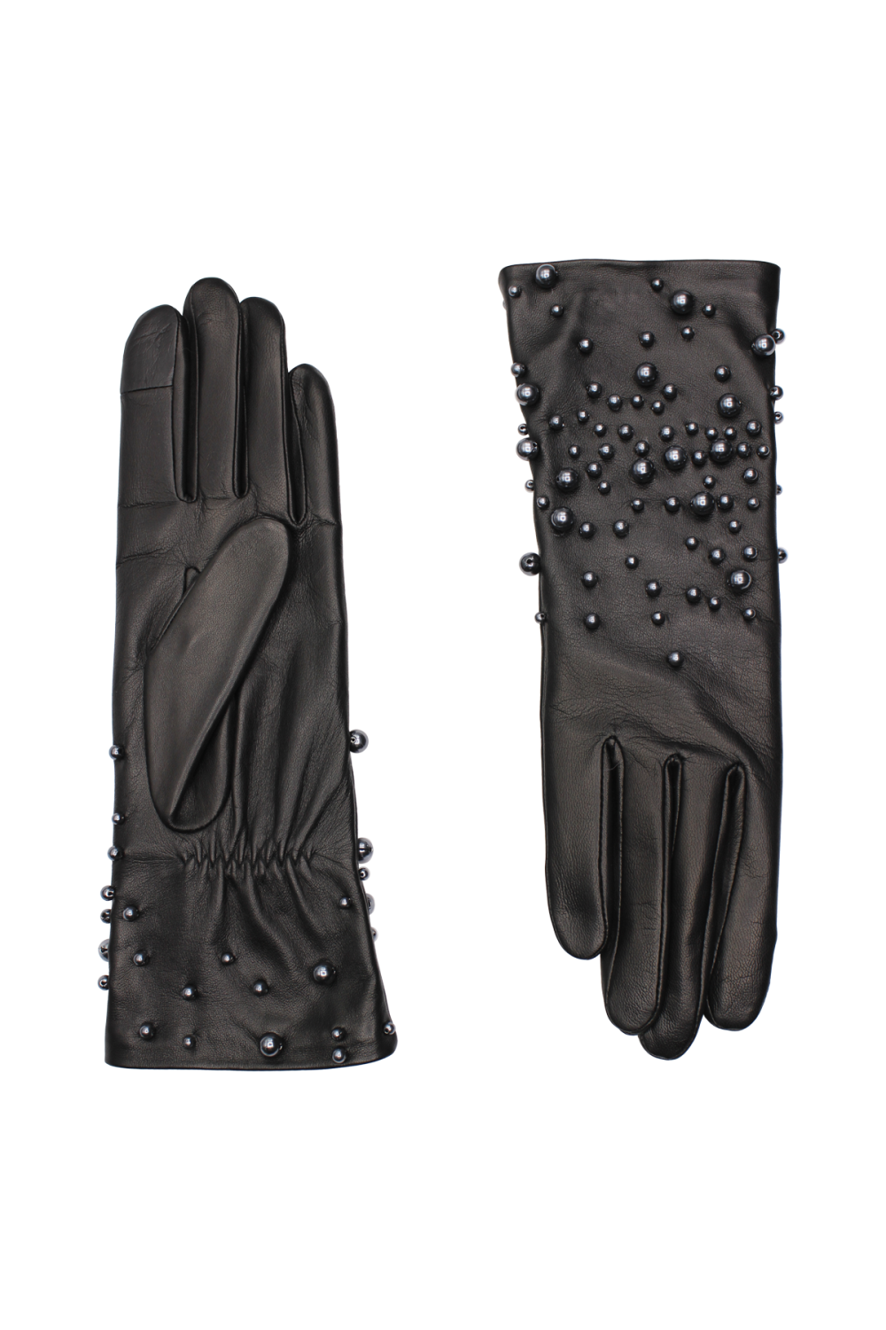 Marylin Gloves Women's Leather Gloves Lined with Silk