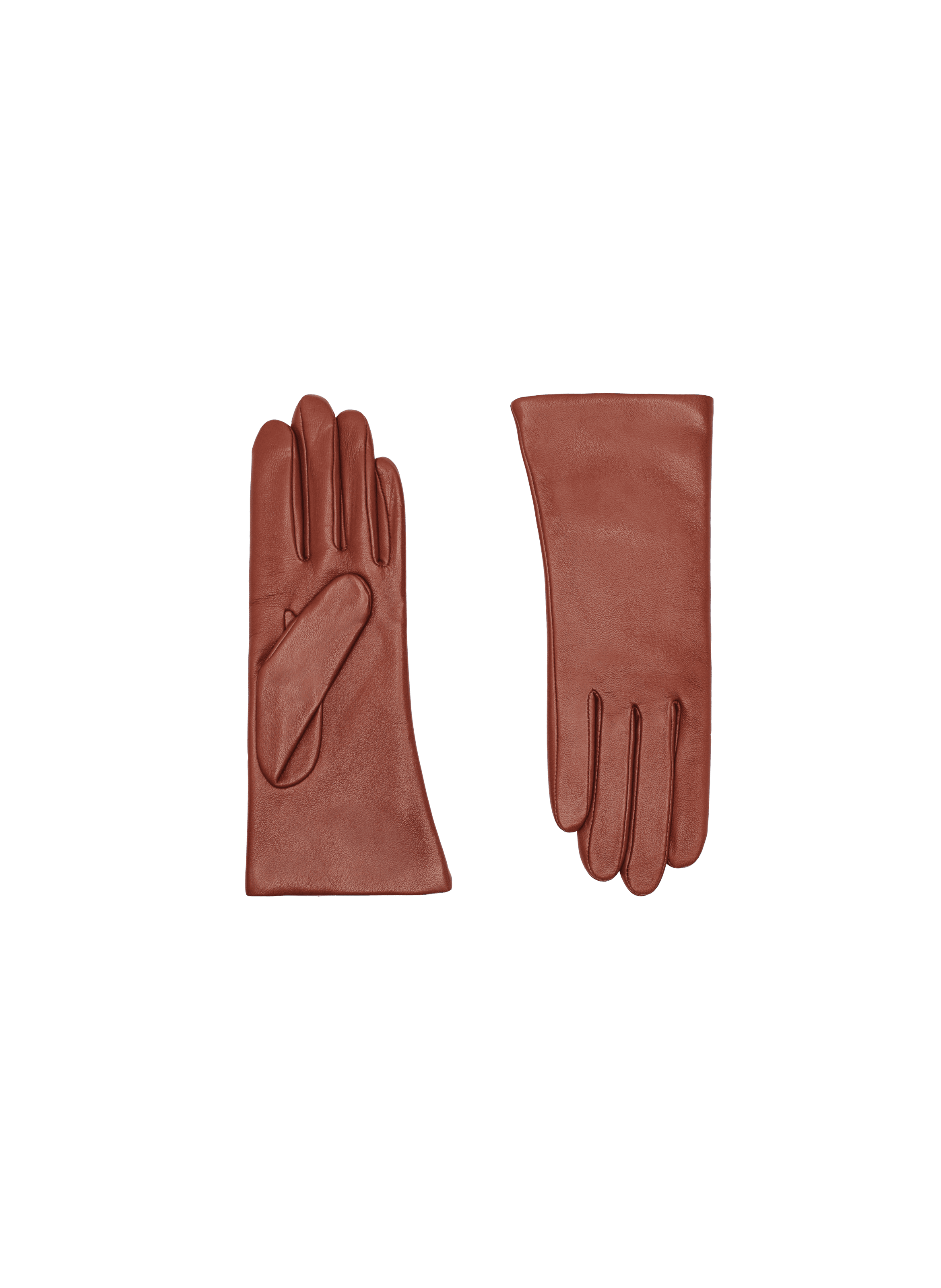 Inès Women's Leather Gloves Lined with Cashmere