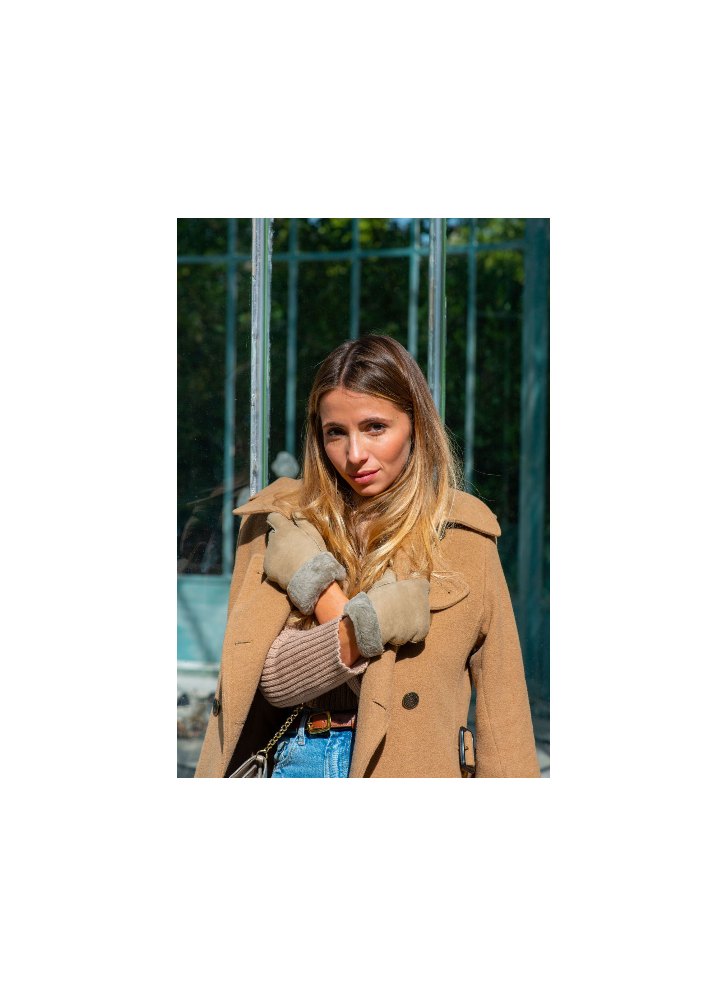 Gants Denise Femme Cuir Double Face