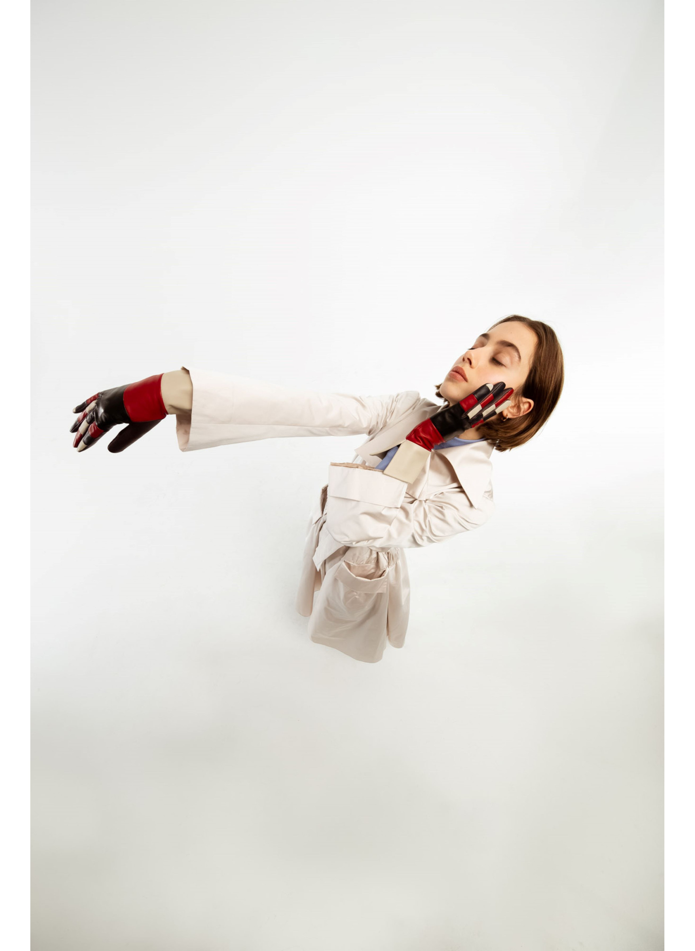 Gants Elia Femme Cuir Doublés Soie