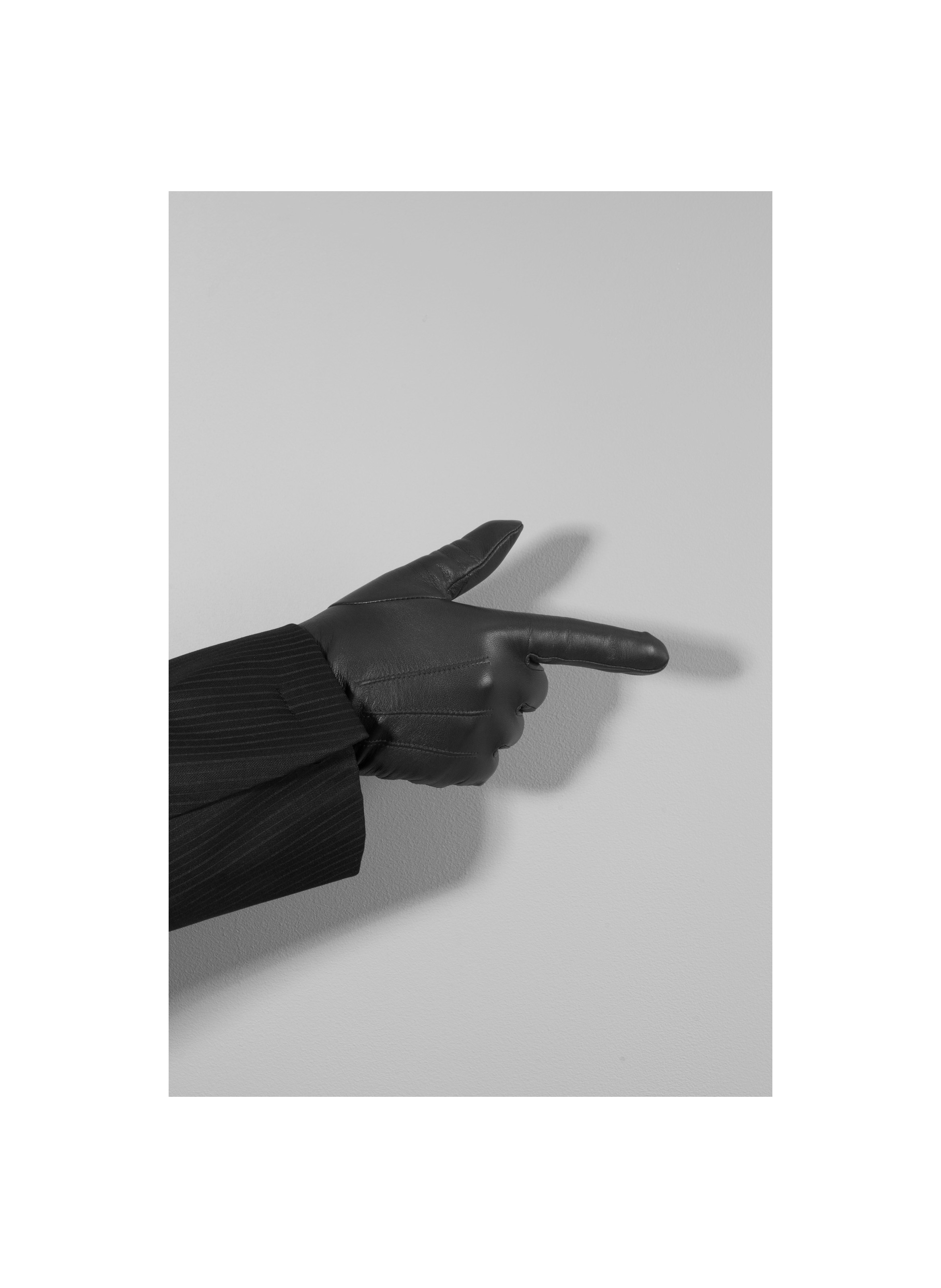 Gants Rick Homme Cuir Doublés Cachemire