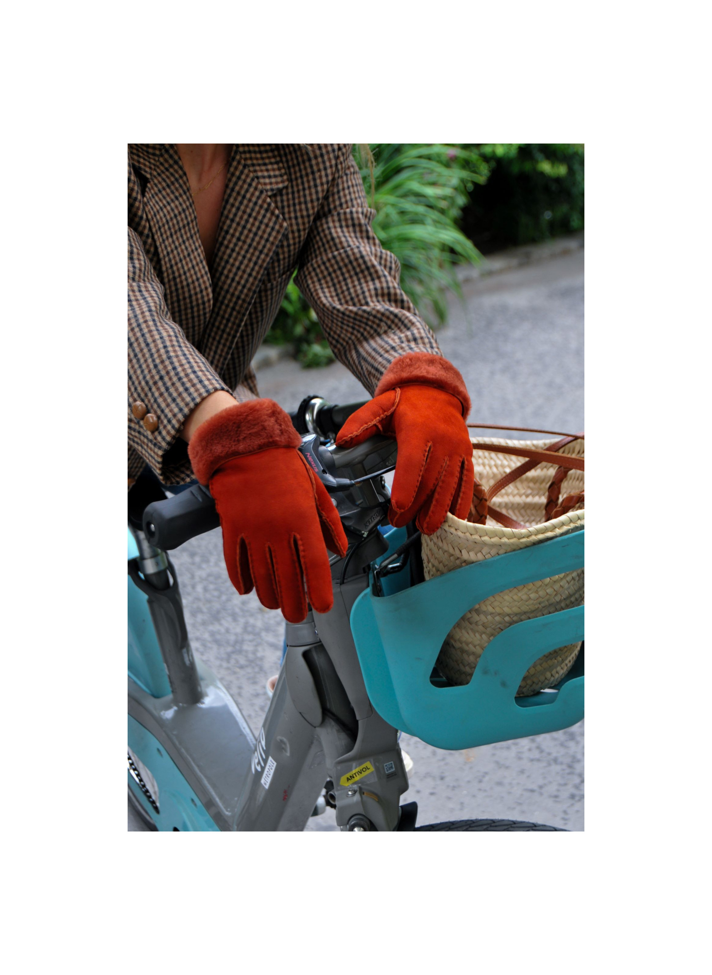 Gants Denise Femme Cuir Double Face