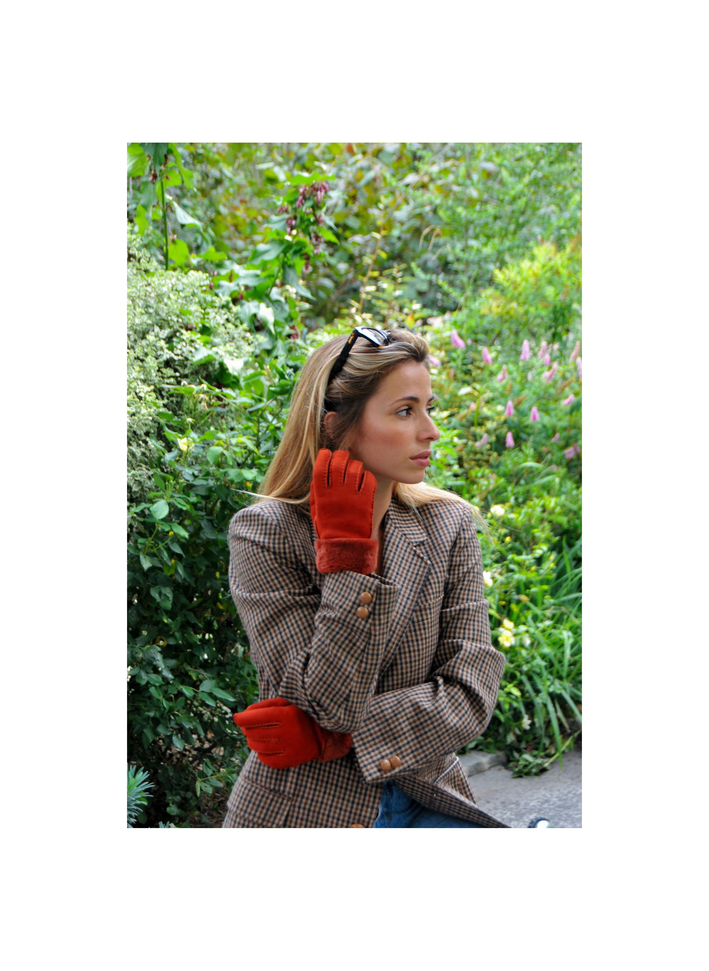 Gants Denise Femme Cuir Double Face