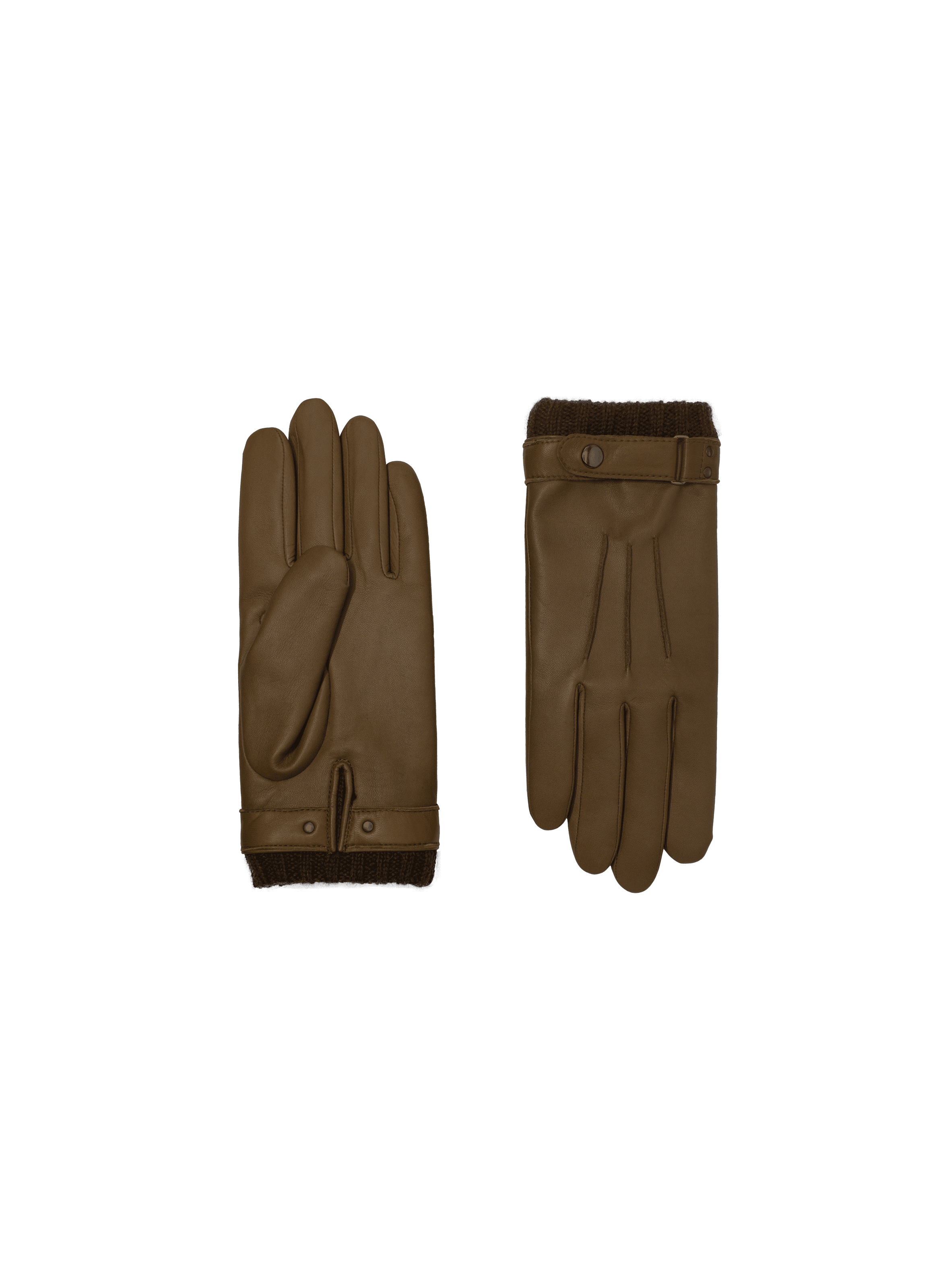 Gants Vincent Homme Cuir Doublés Cachemire