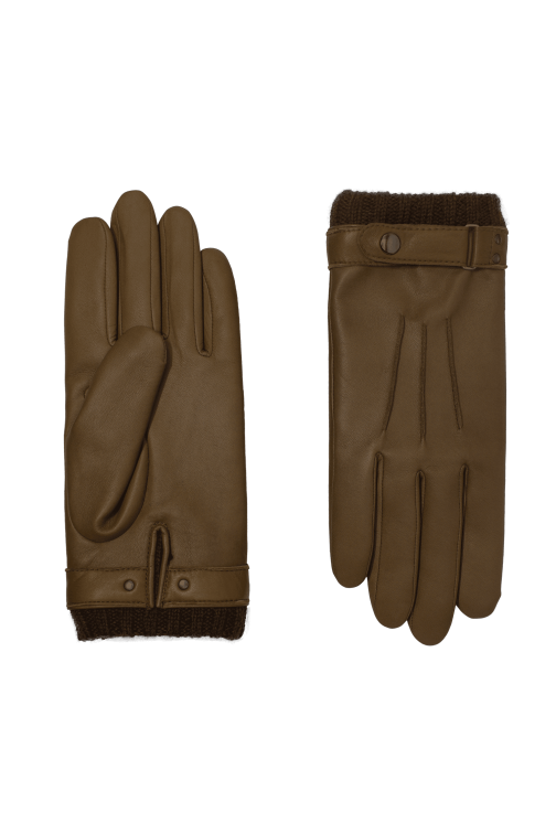 Gants Vincent Homme Cuir Doublés Cachemire
