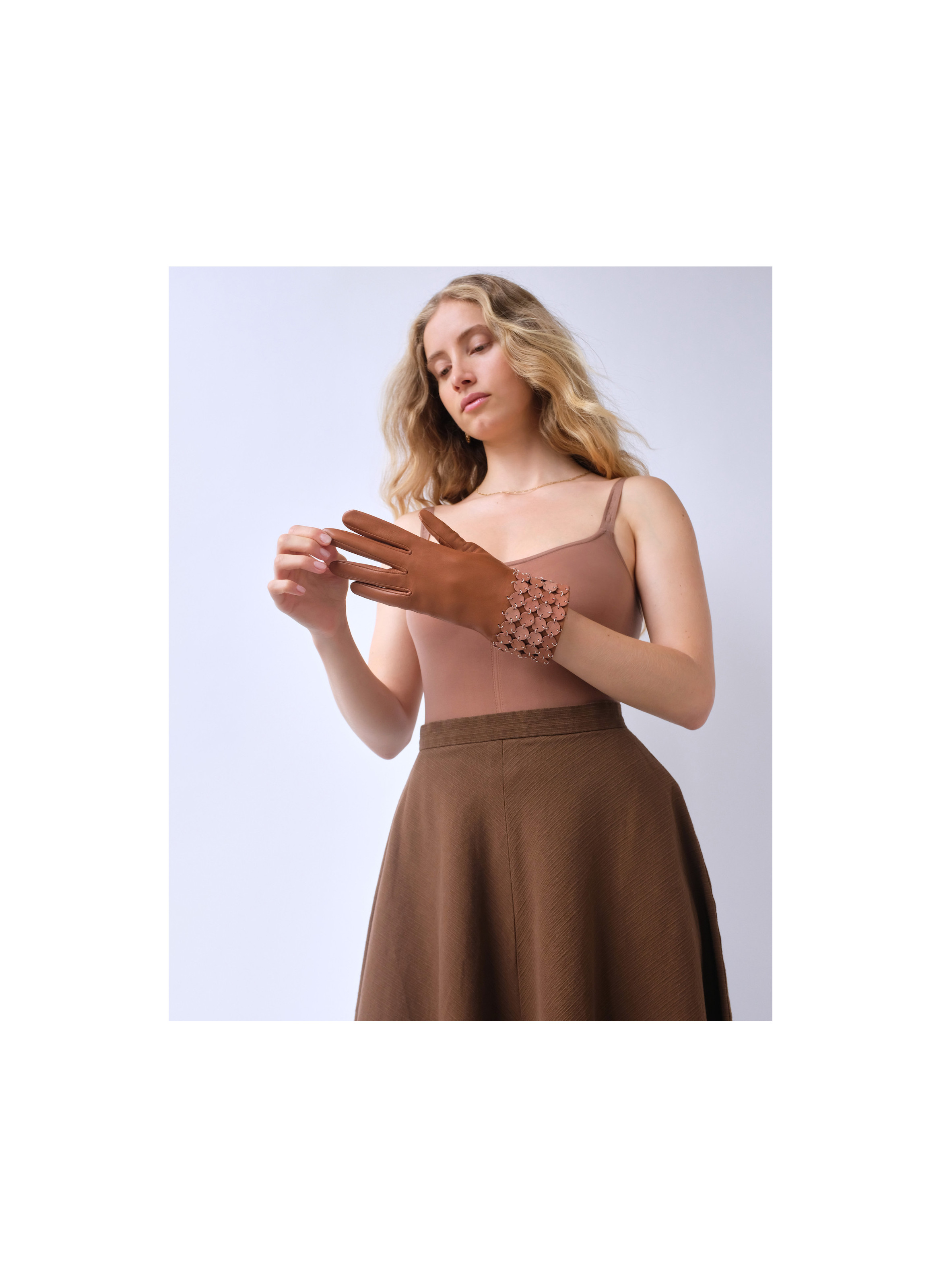 Gants Emilia Femme Cuir Doublés Soie