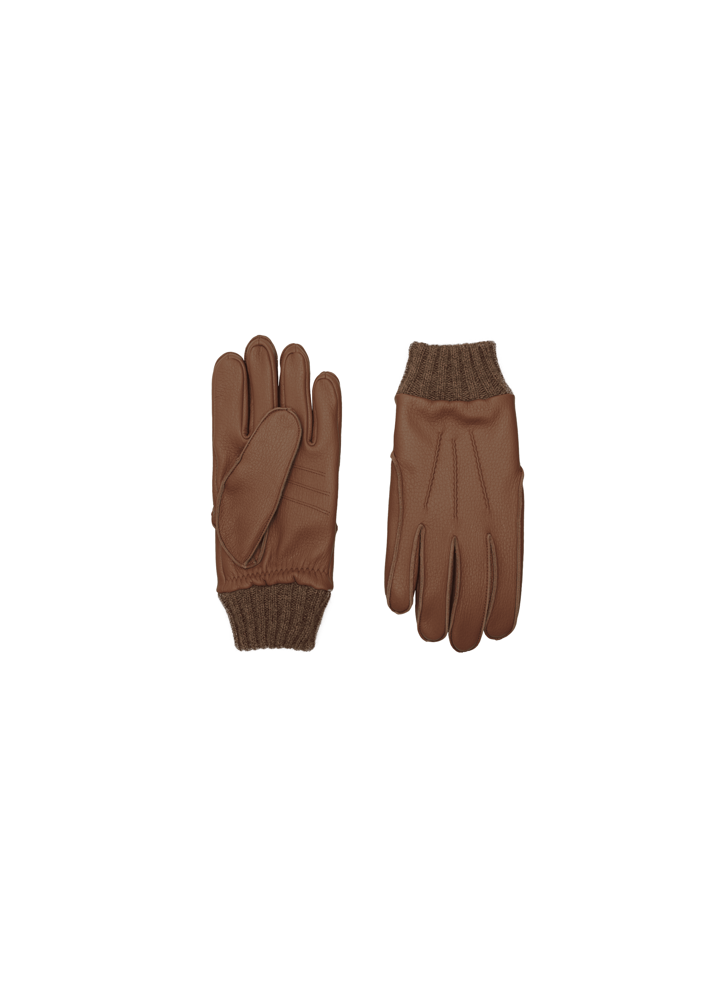Gants Aston Homme Cuir Doublés Alpaga