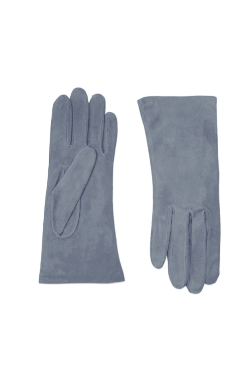 Inès Suede Women's Leather Gloves Lined with Cashmere