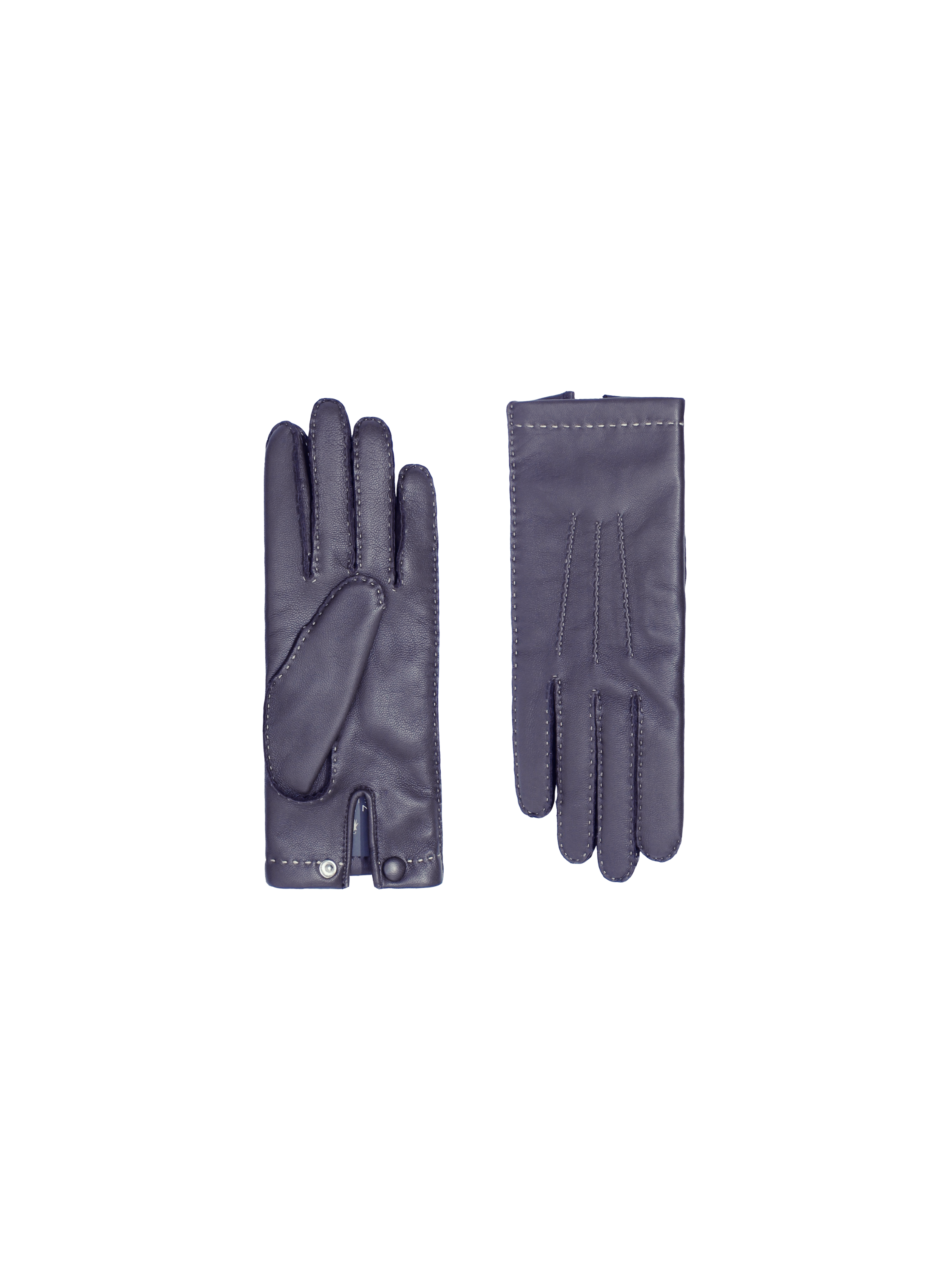 Aude Women's Leather Gloves Lined with Cashmere