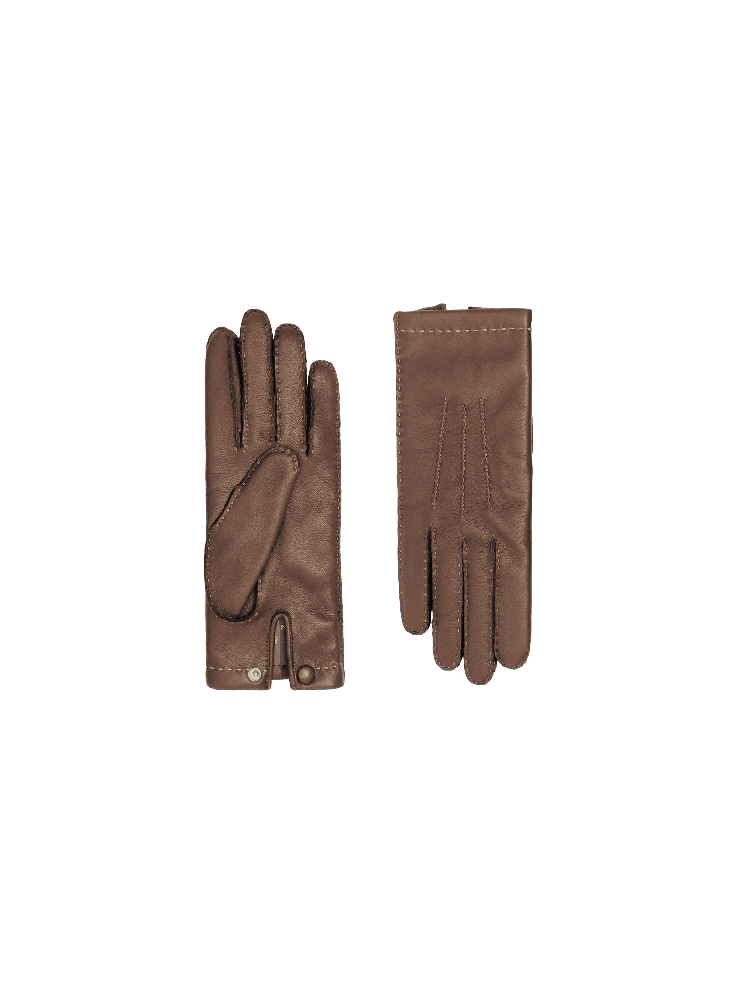 Aude Women's Leather Gloves Lined with Cashmere