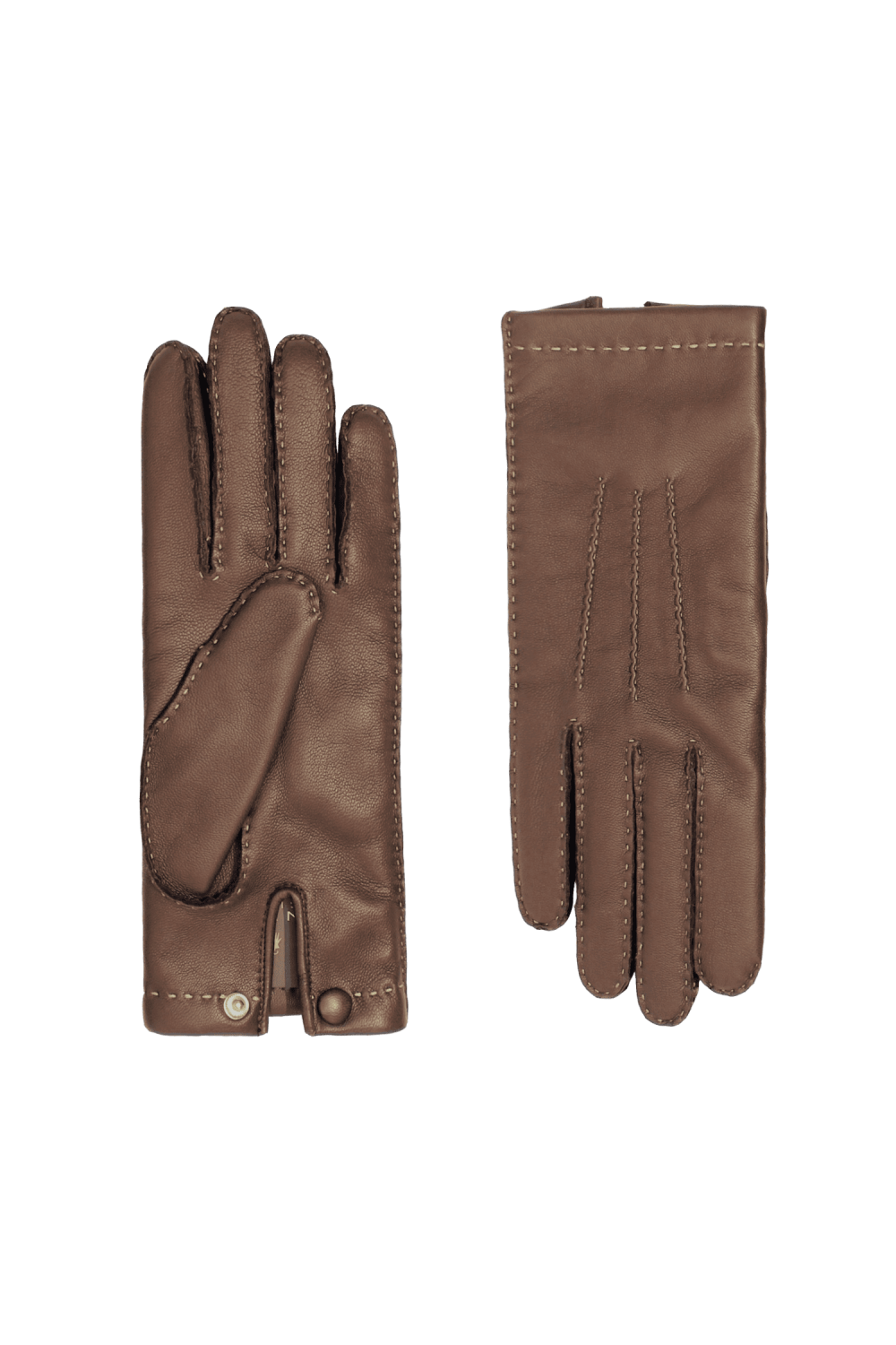 Aude Women's Leather Gloves Lined with Cashmere