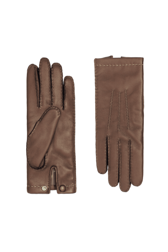 Gants Aude Femme Cuir Doublés Cachemire