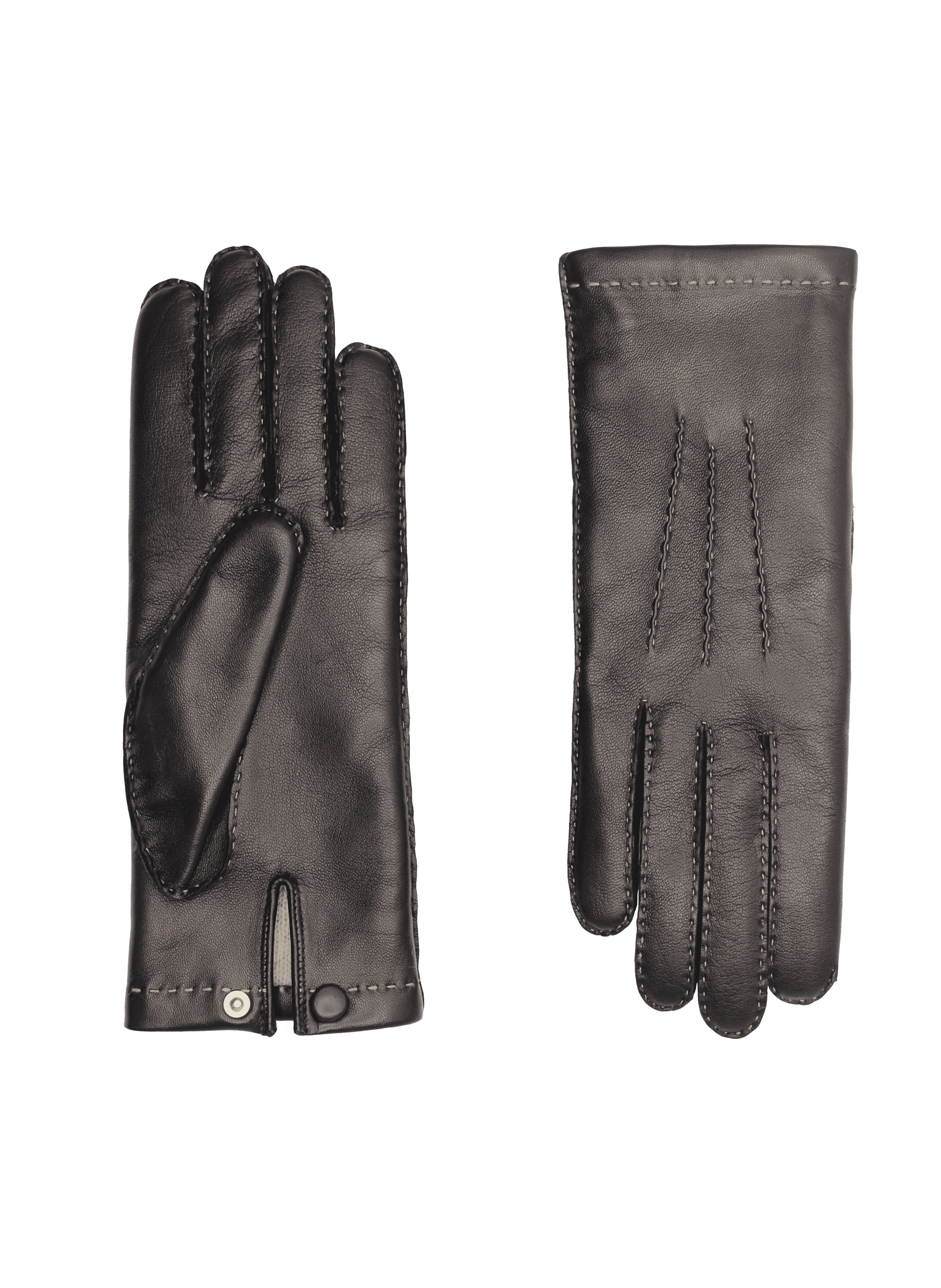 Aude Women's Leather Gloves Lined with Cashmere