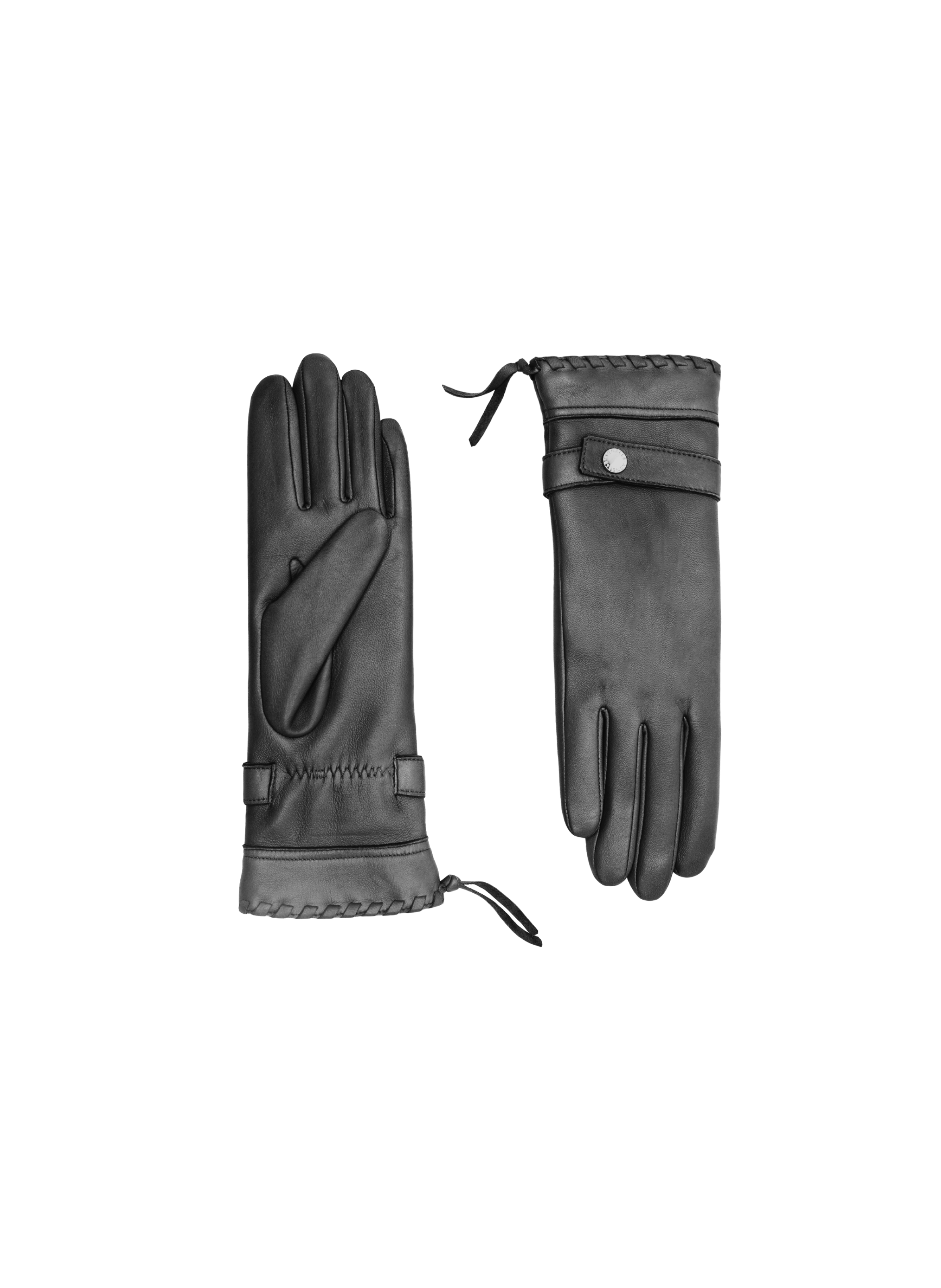 Dallas Women's Leather Gloves Lined with Alpaca
