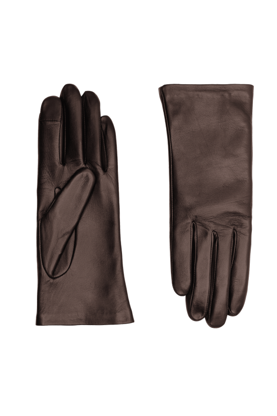 Gants Inès Femme Cuir Doublés Cachemire