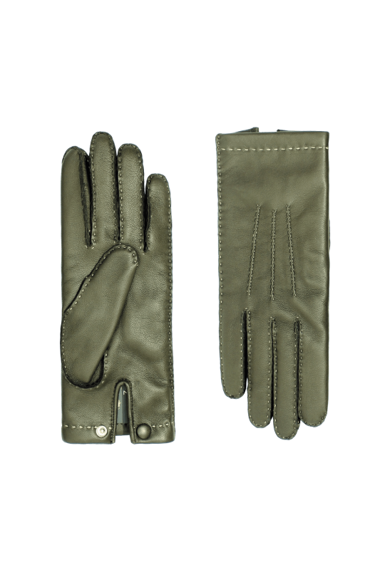 Gants Aude Femme Cuir Doublés Cachemire