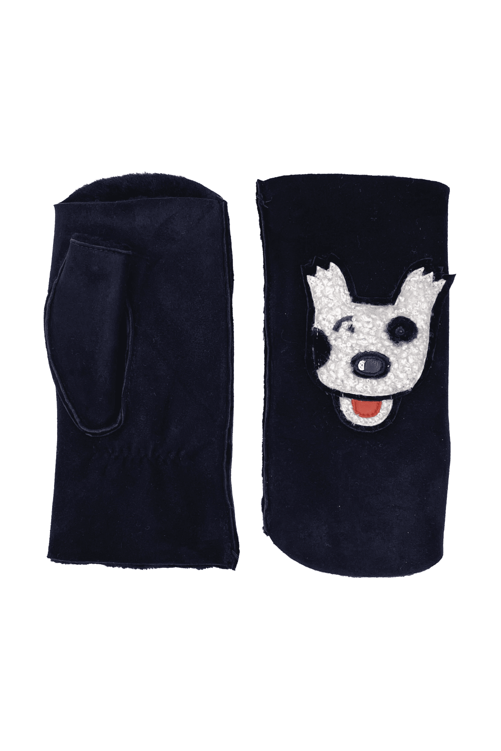Milou Women's Double Face Leather Mitt