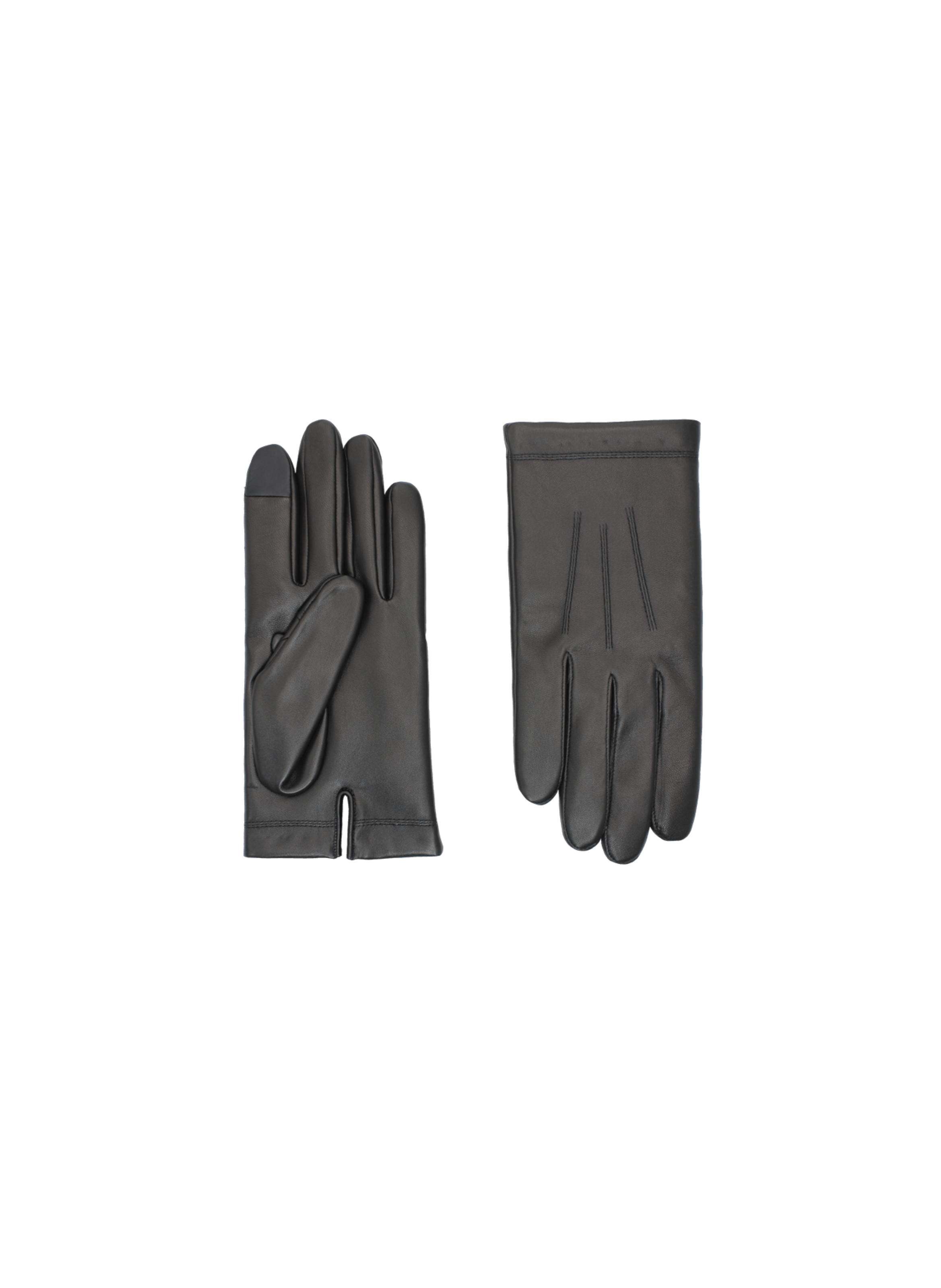 Xavier Men's Leather Gloves Lined with Polar