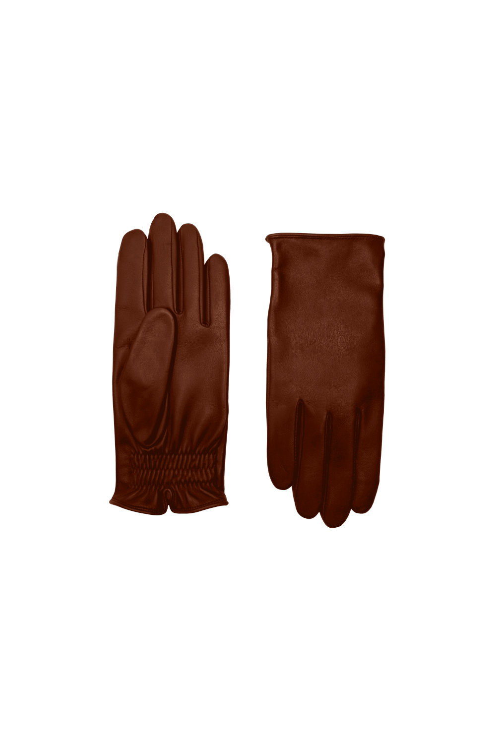 Gants Thomas Homme Cuir Doublés Soie