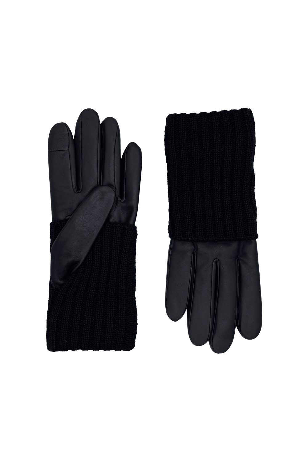 Polki Men's Leather Gloves Lined with Alpaca