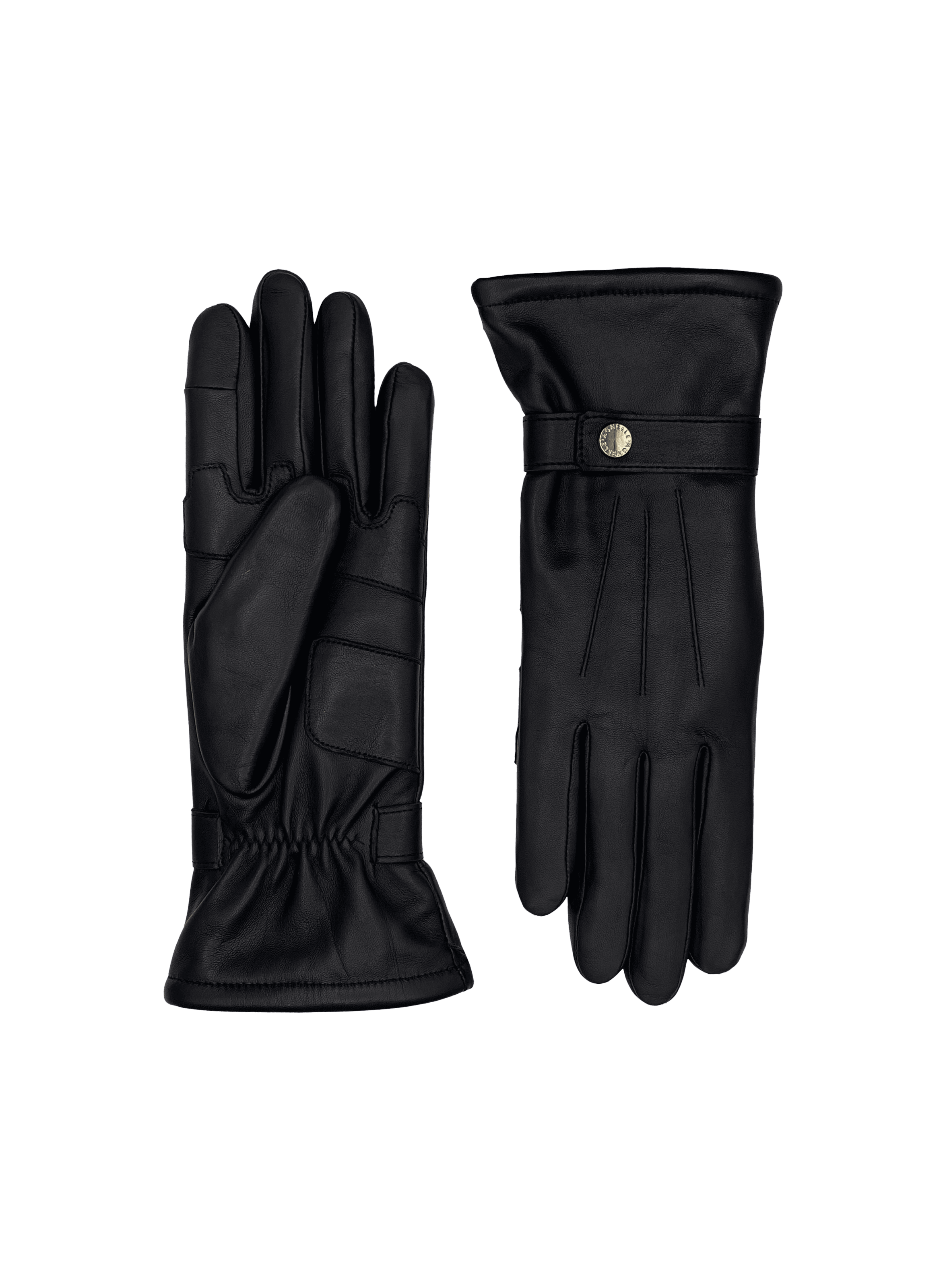 Gants Badia Femme Cuir Doublés Polaire