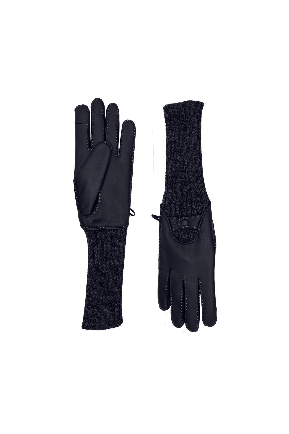 Gants Tamary Cuir Doublés Lapin
