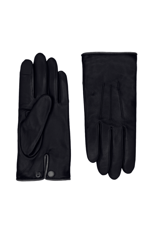 Gants Rick Homme Cuir Doublés Cachemire